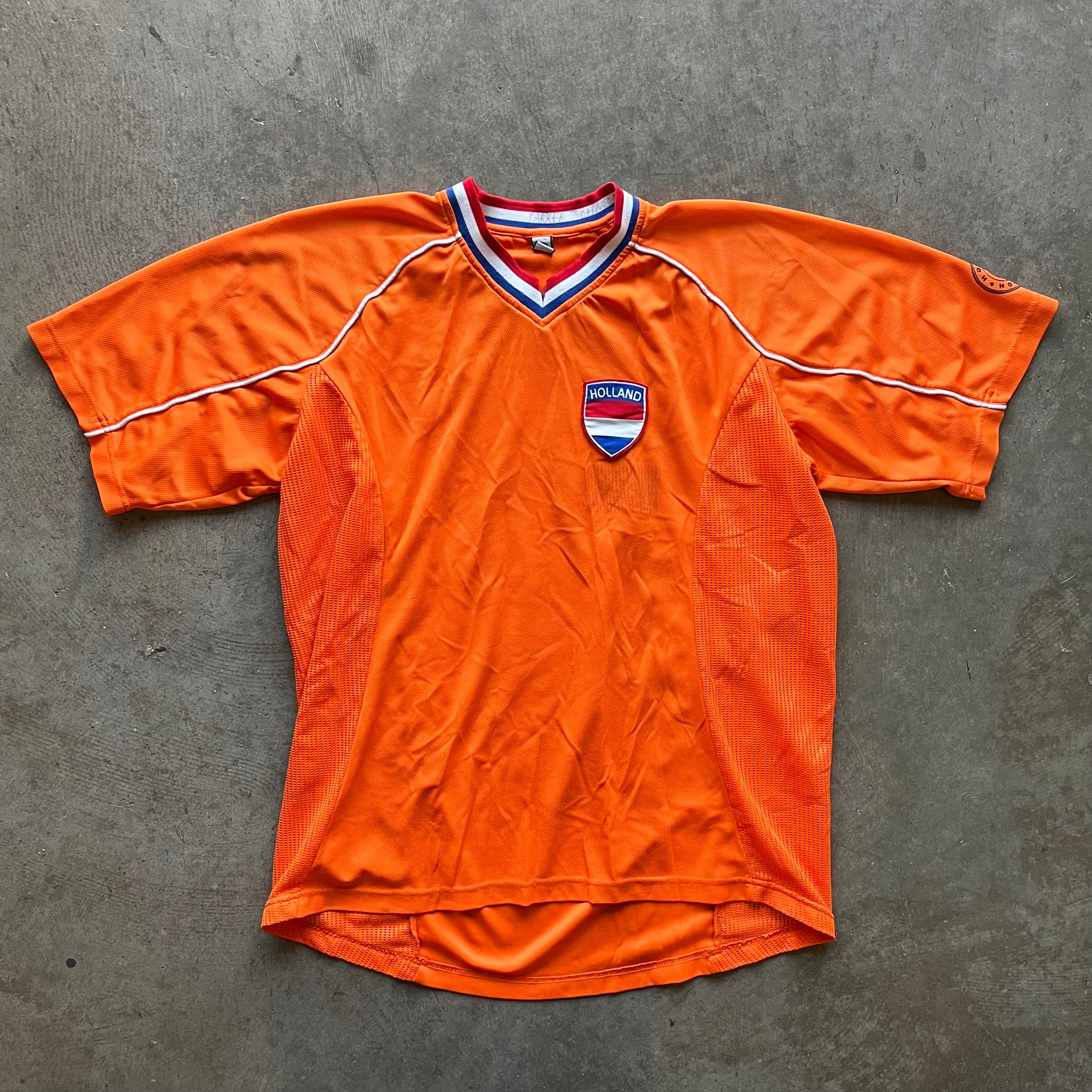 L 90s Holland Soccer Jersey