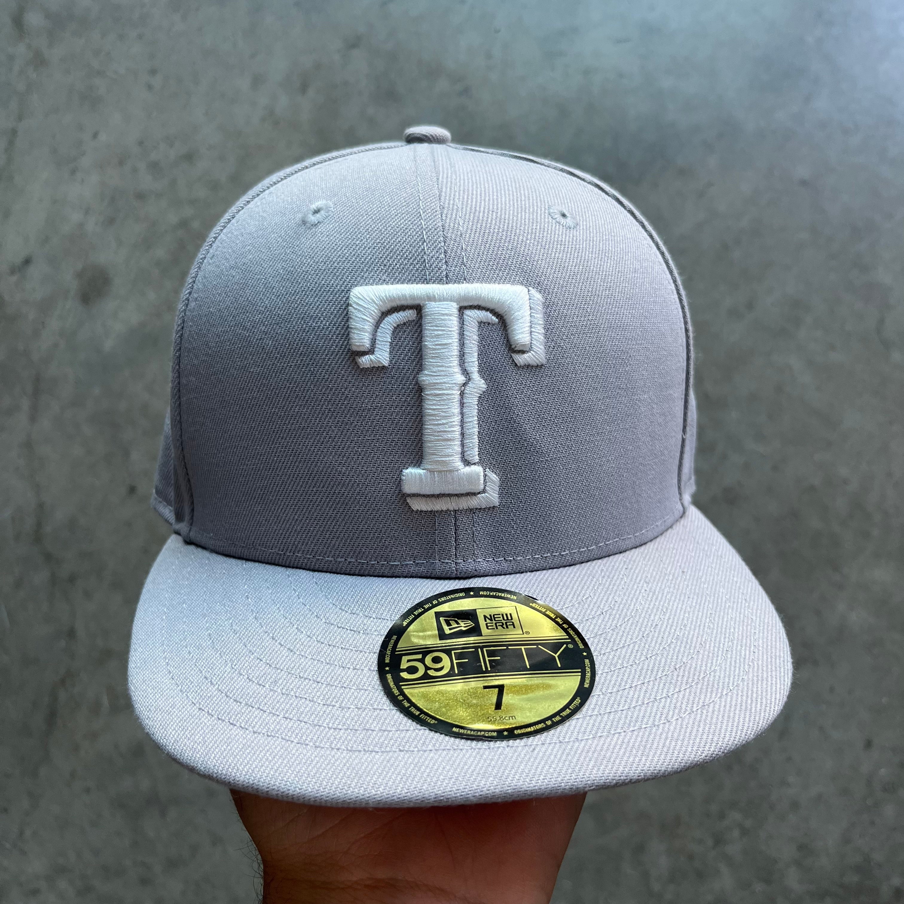 Size 7 Grey Rangers Fitted Hat