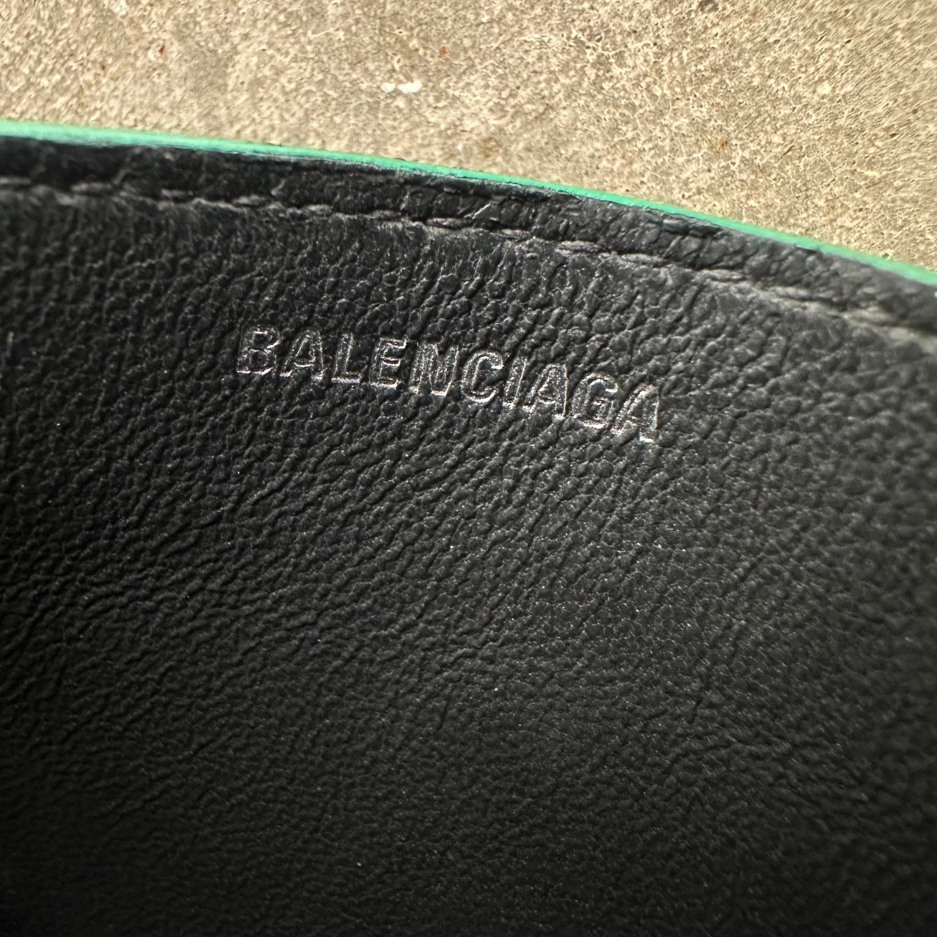 Balenciaga Green Cardholder