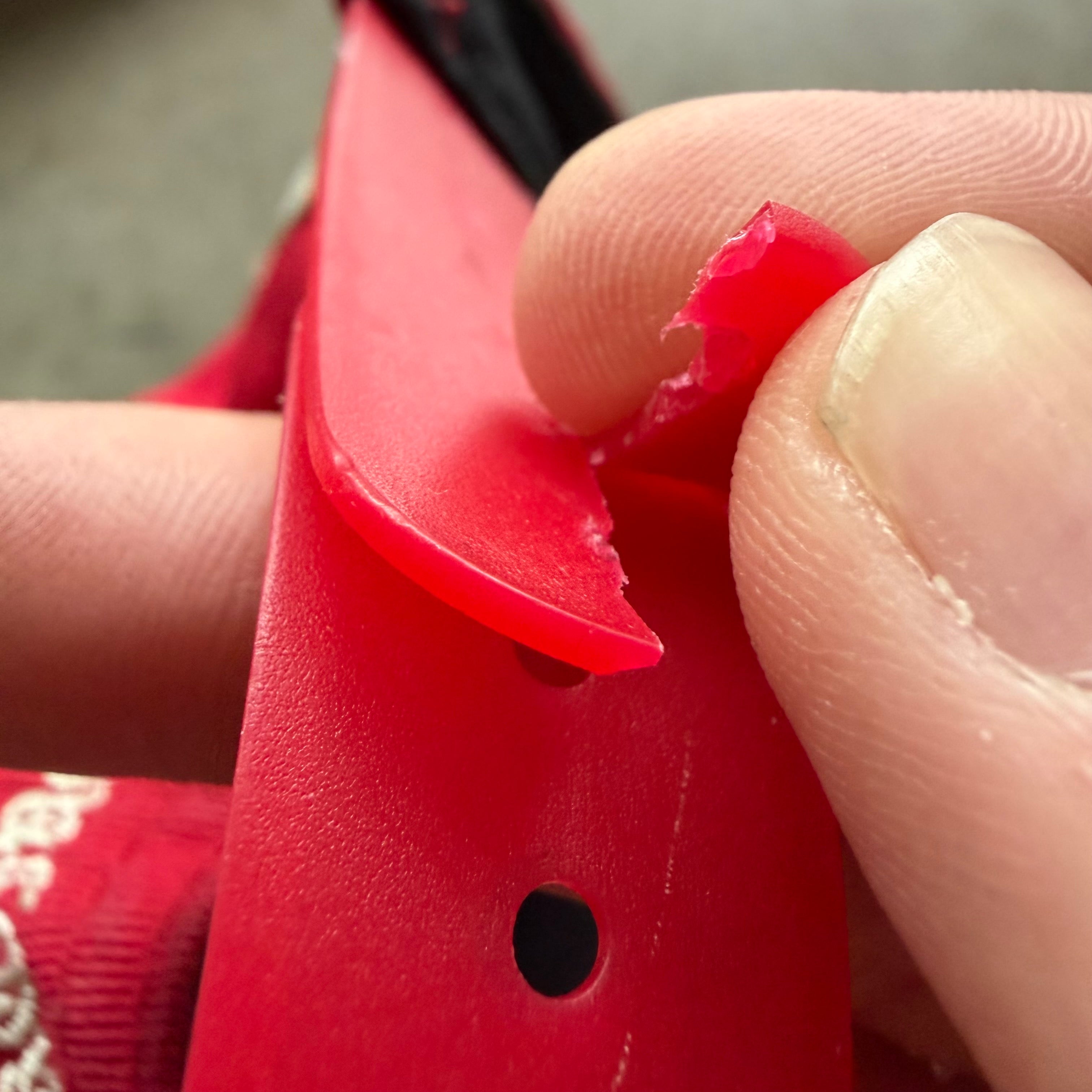 Chrome Hearts Cross Patch Baseball Hat Red