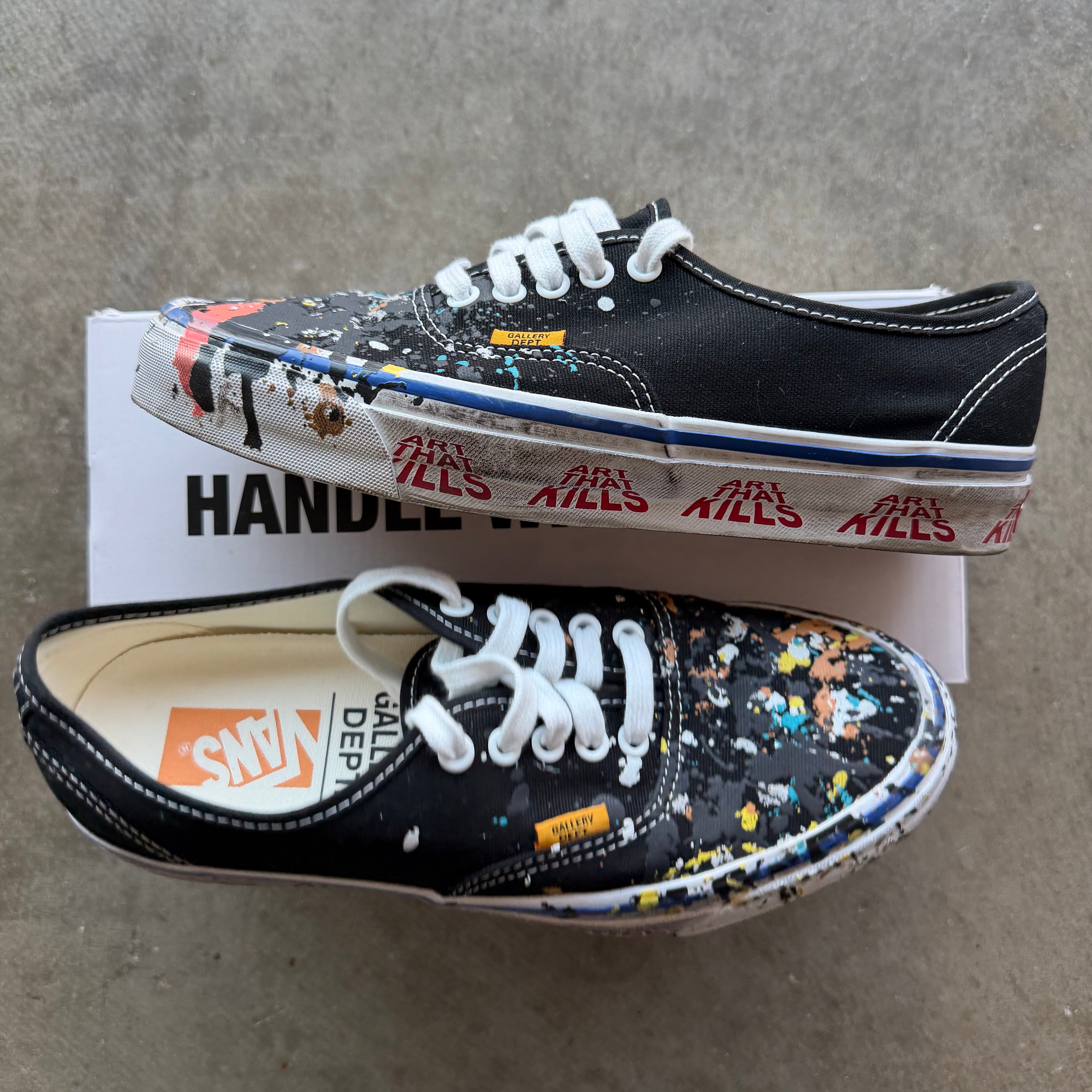 8.5 Vans Gallery Dept Art That Kills