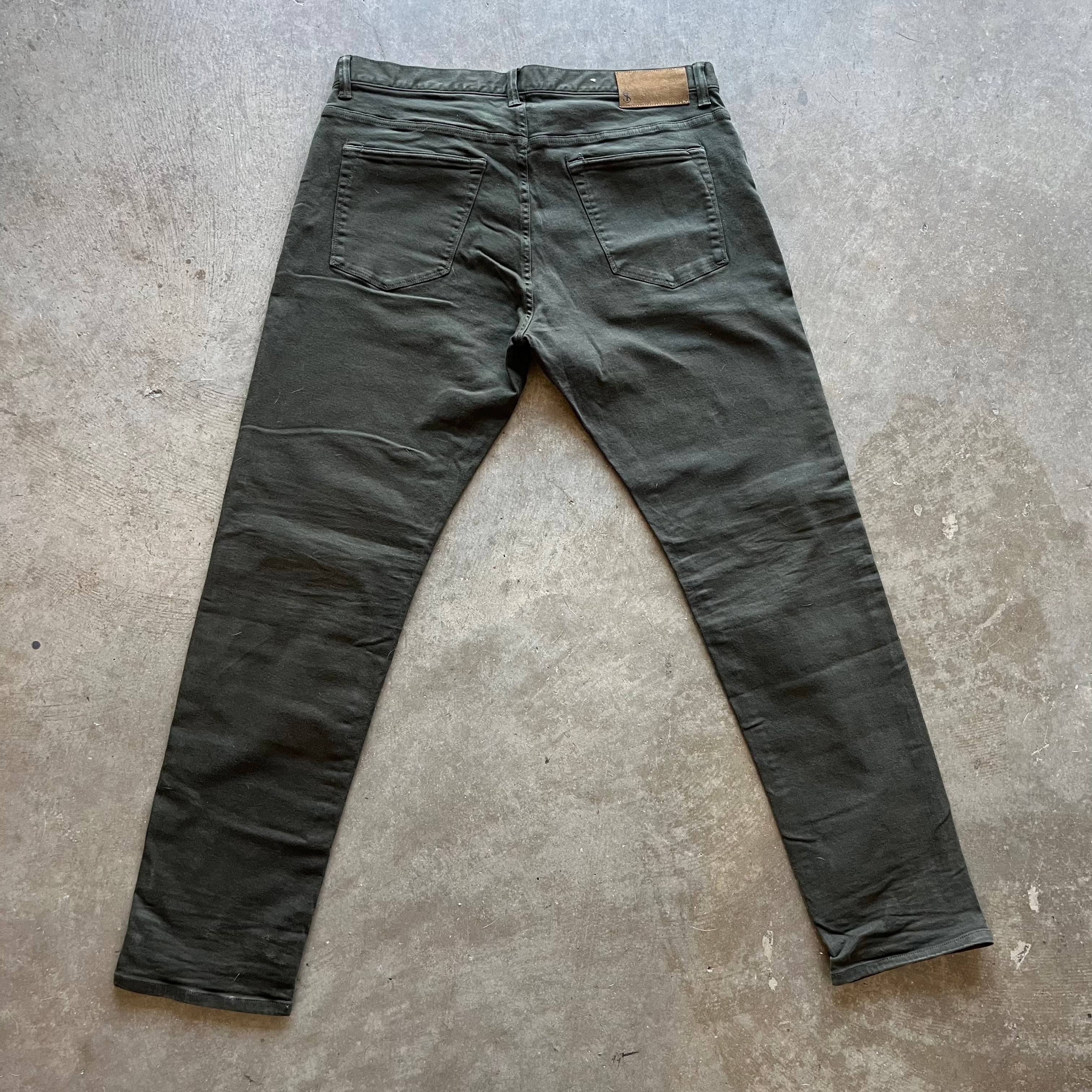 36x32 Olive Todd Snyder Pants