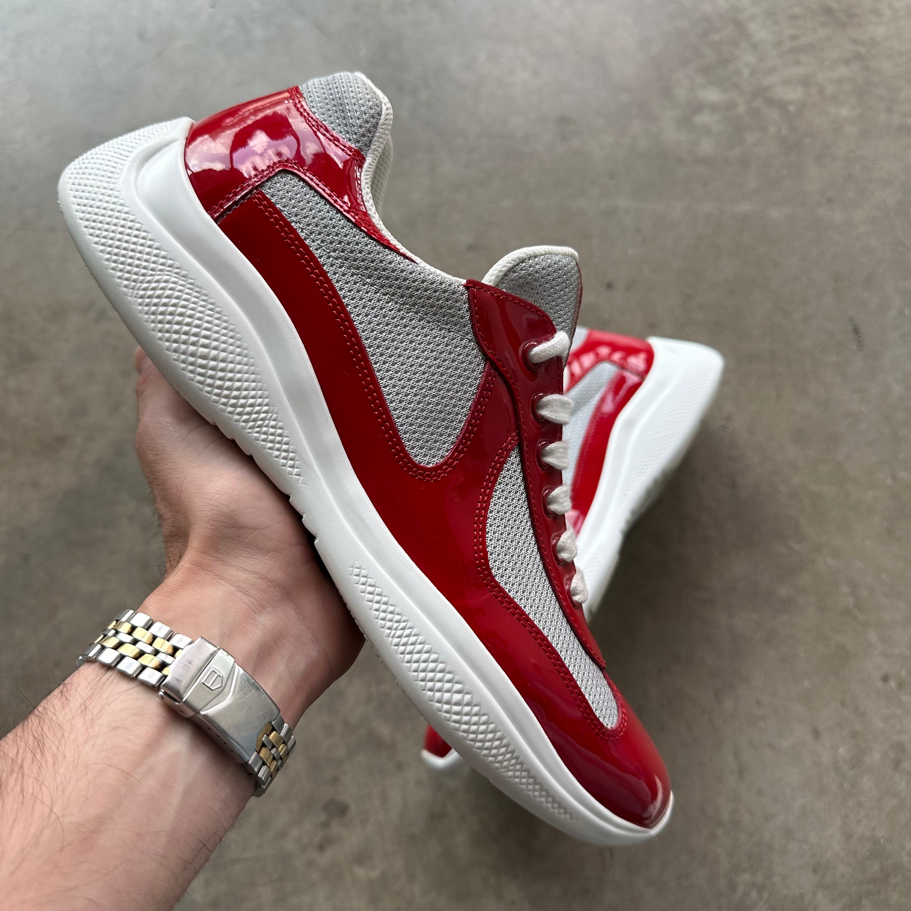 10 Used Red/White Prada Cup