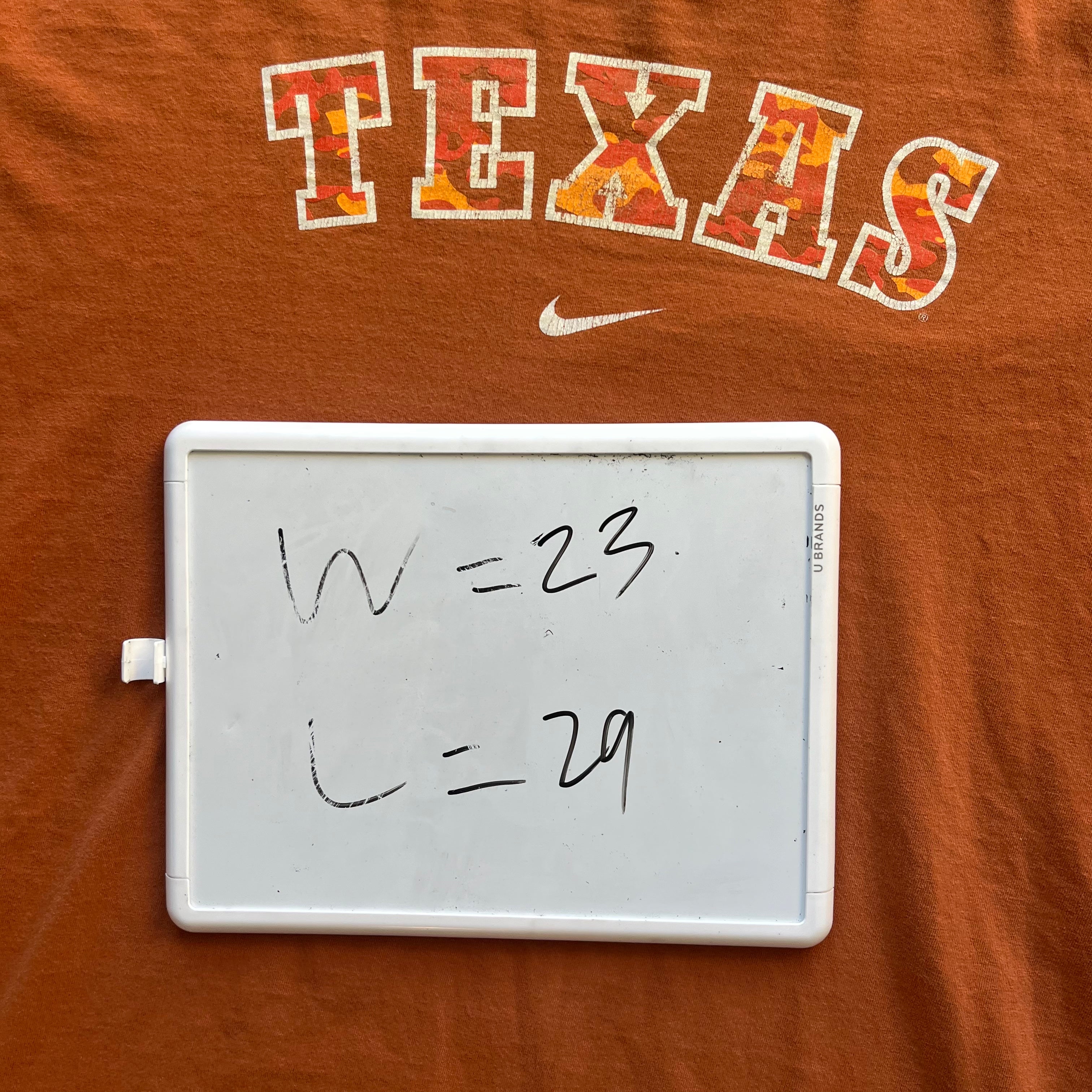 XL 00s Camo Texas Nike Tee