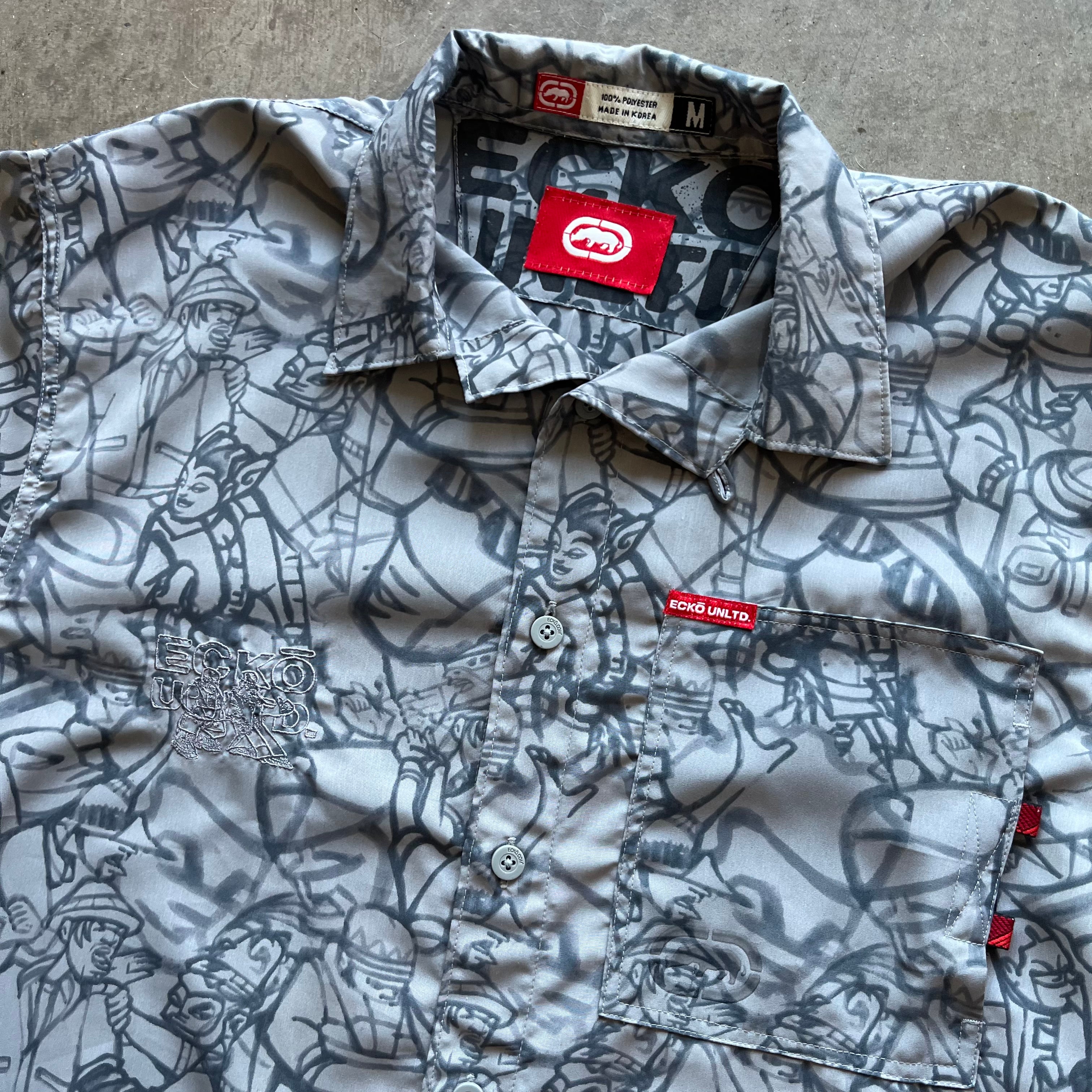 M Y2K Ecko Button Up