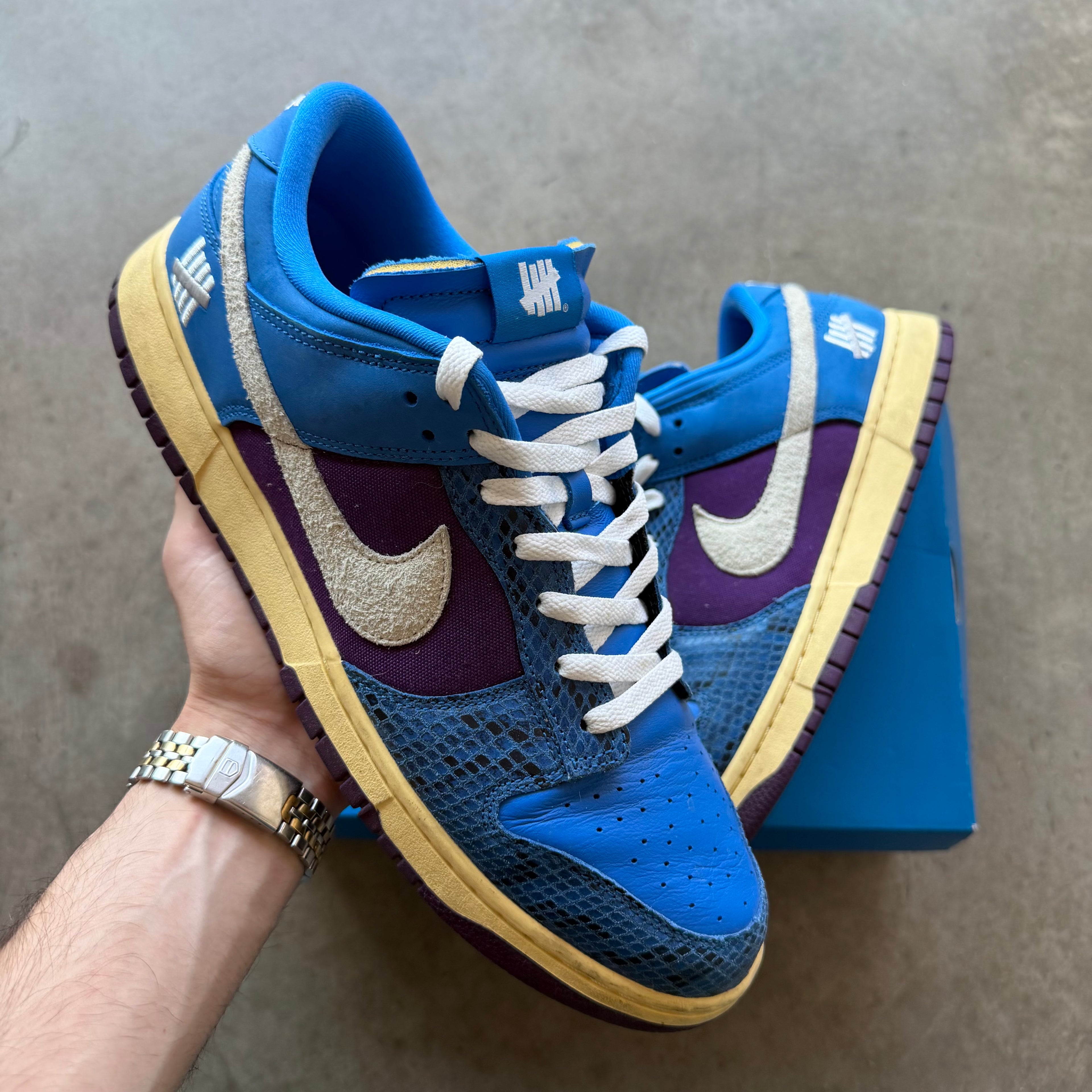 13 Used Nike Dunk Low UNDFTD