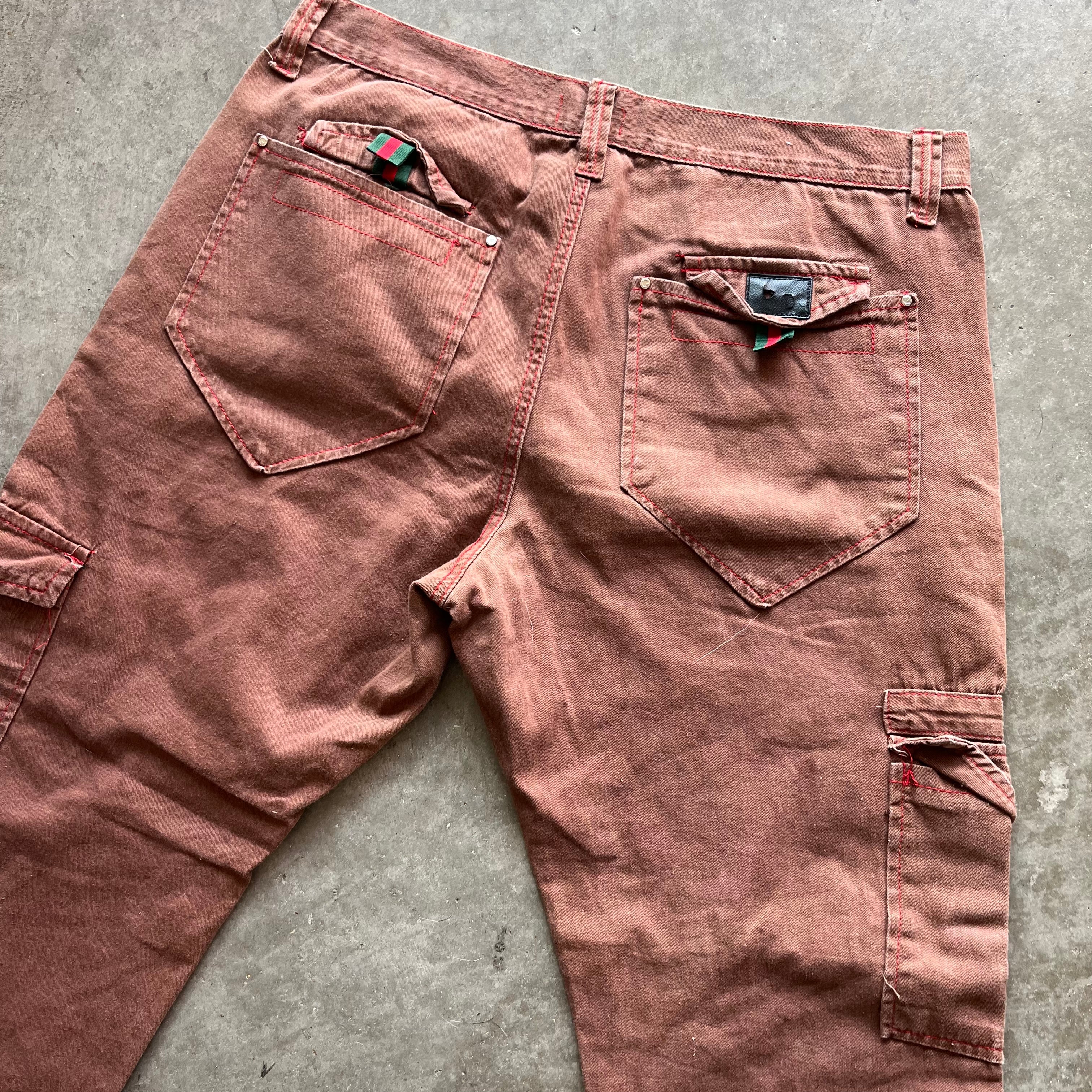 36x32 90s Bootleg Gucci Pants