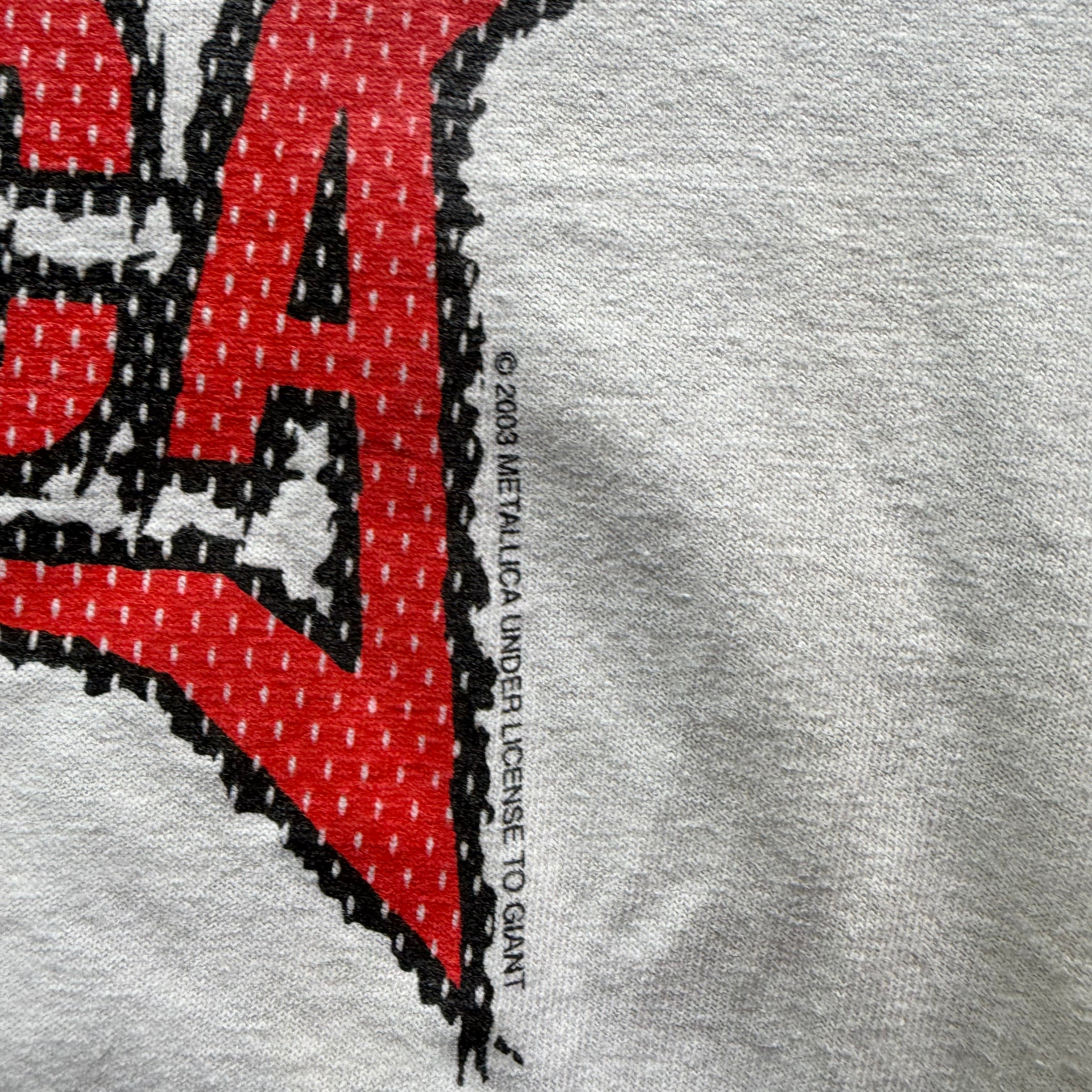 L 03 Metallica 3/4 Tour Tee