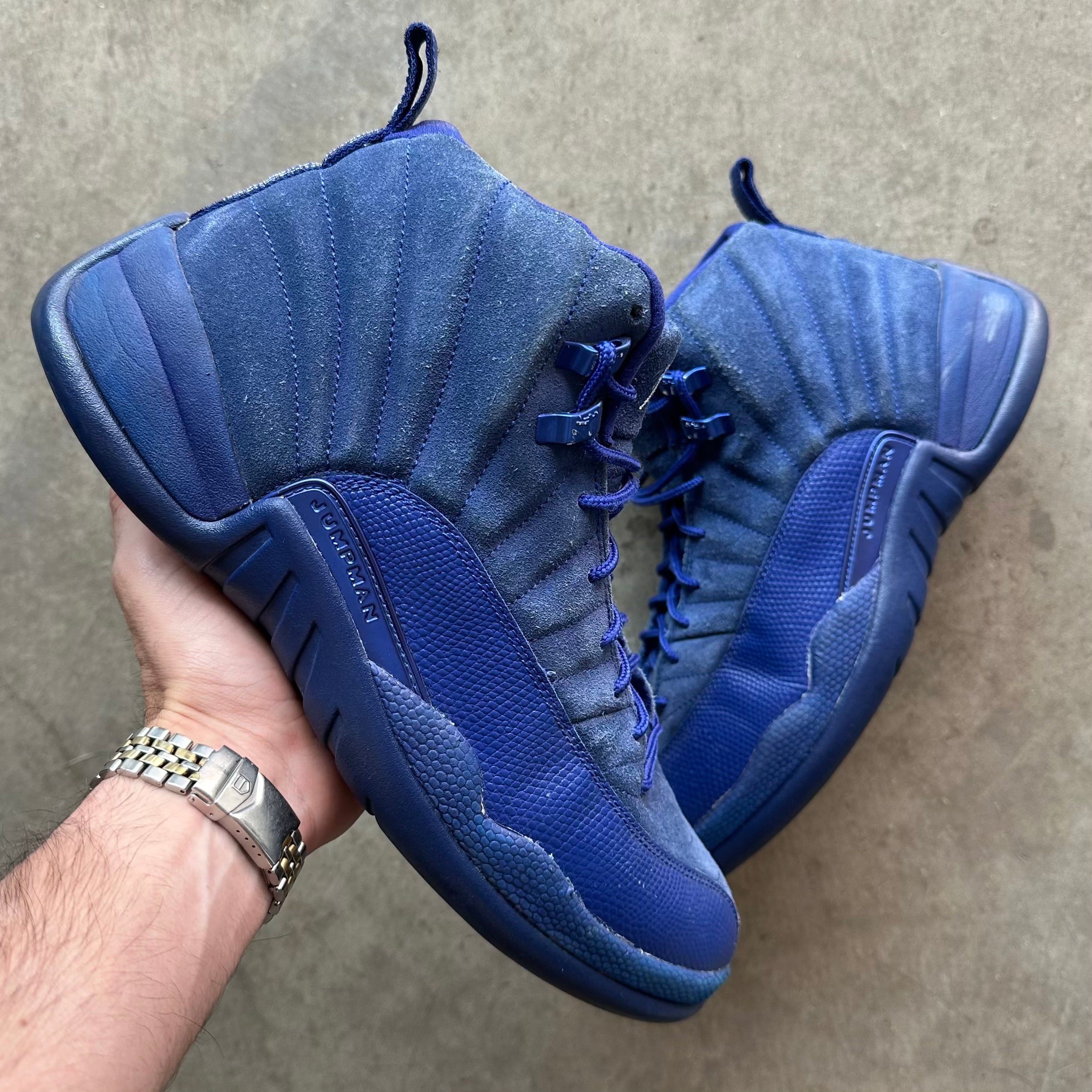 10.5 Used Jordan 12 Deep Royal