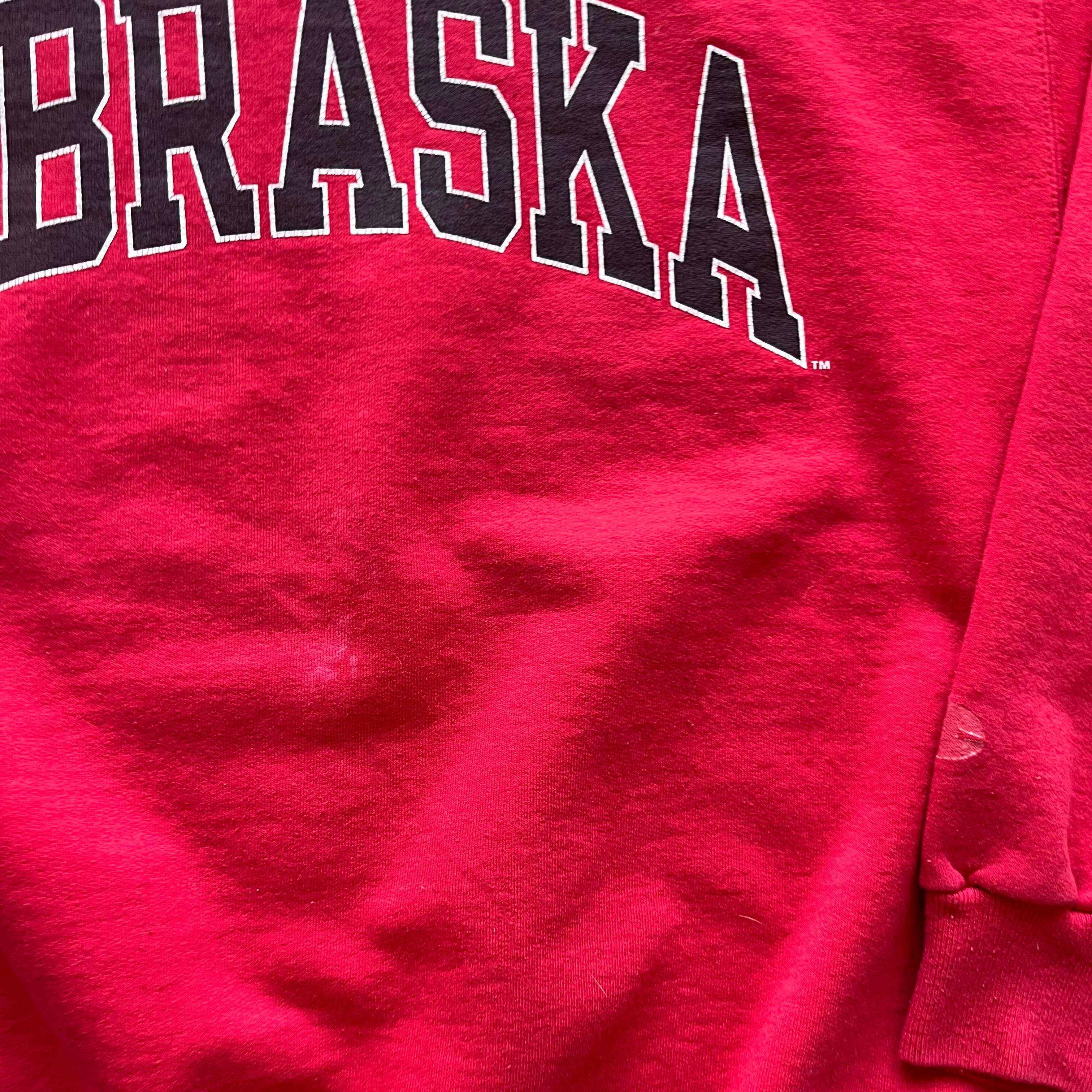L 90s Nebraska Crewneck
