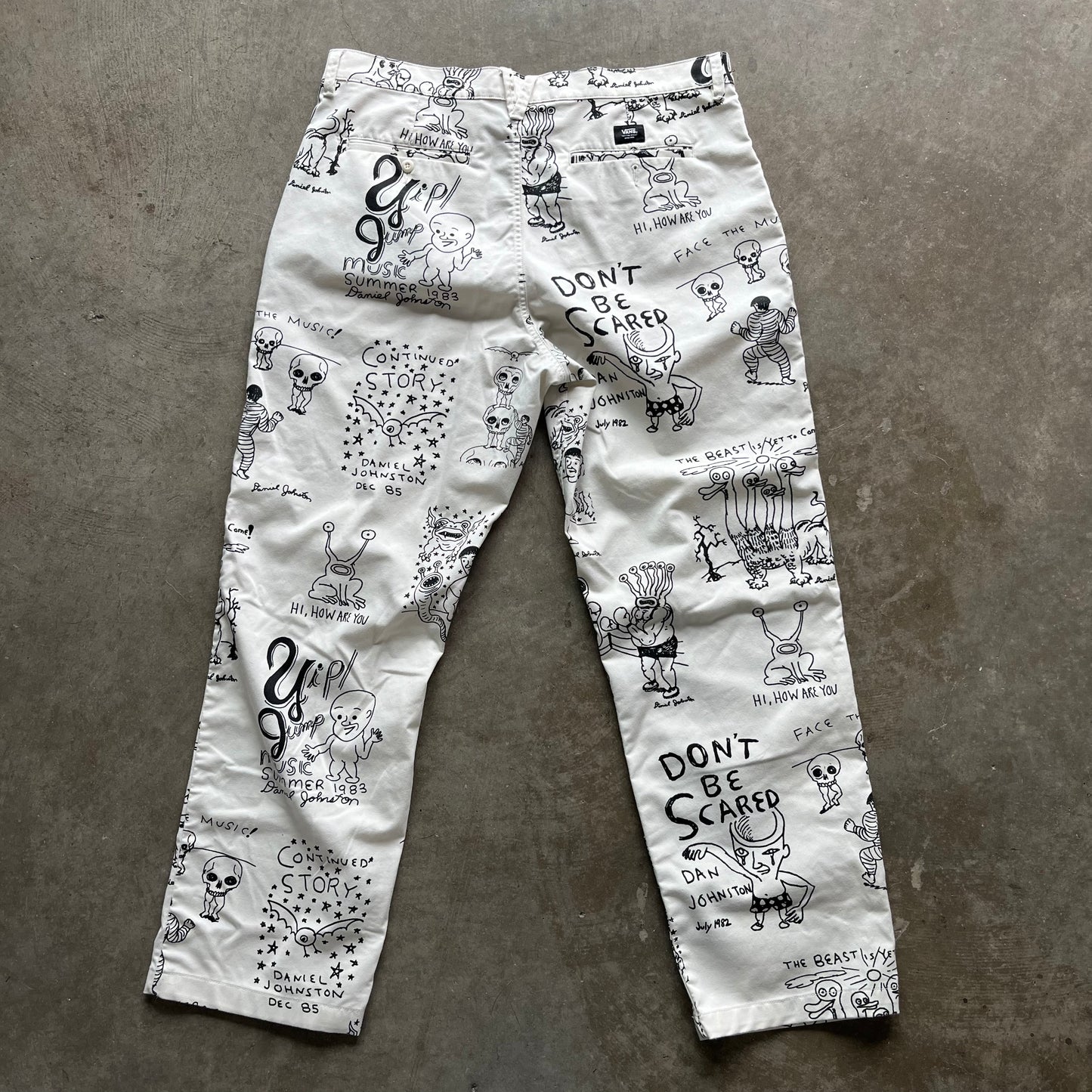 38w Vans x Daniel Johnston Chino Pants