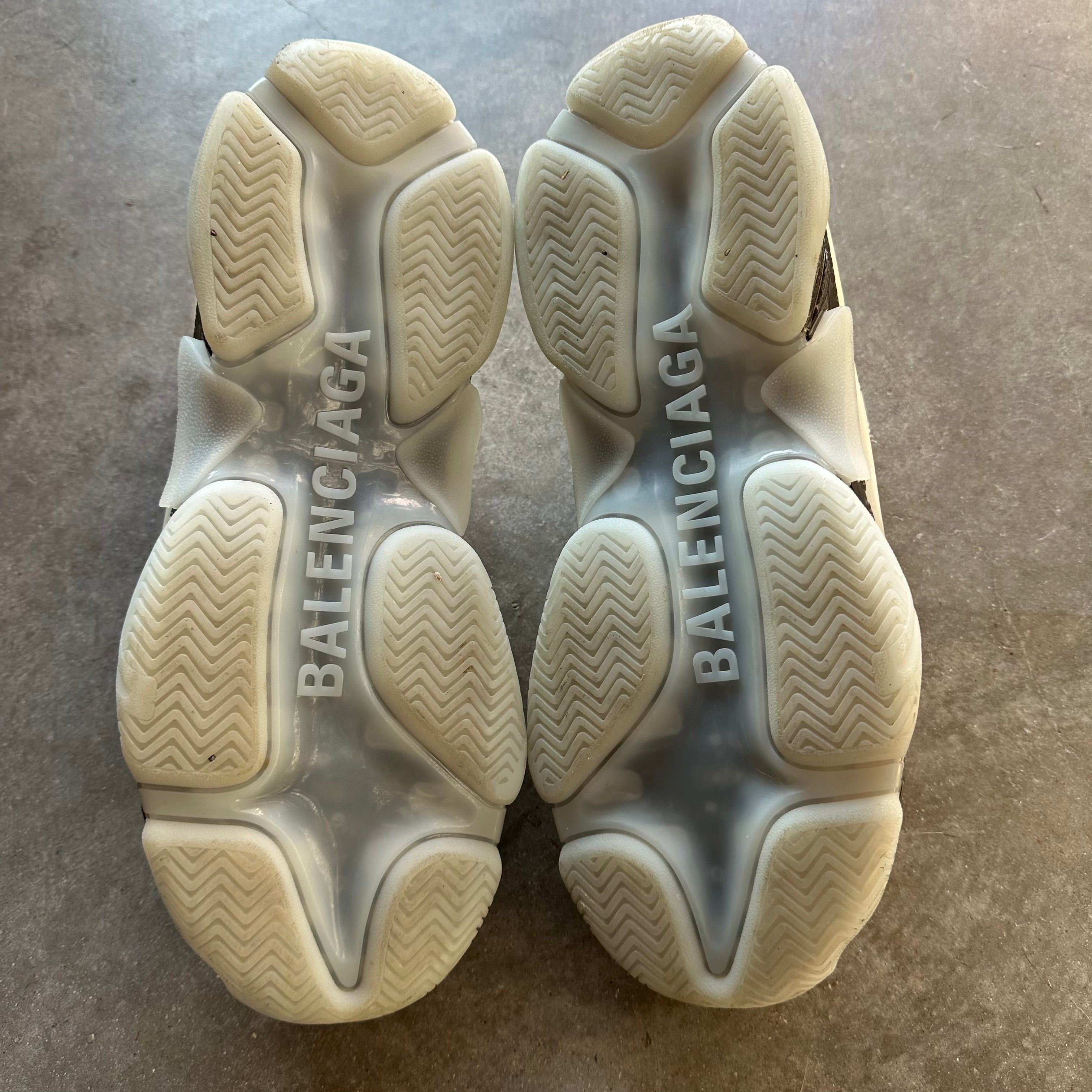 46 Used Balenciaga Triple S White