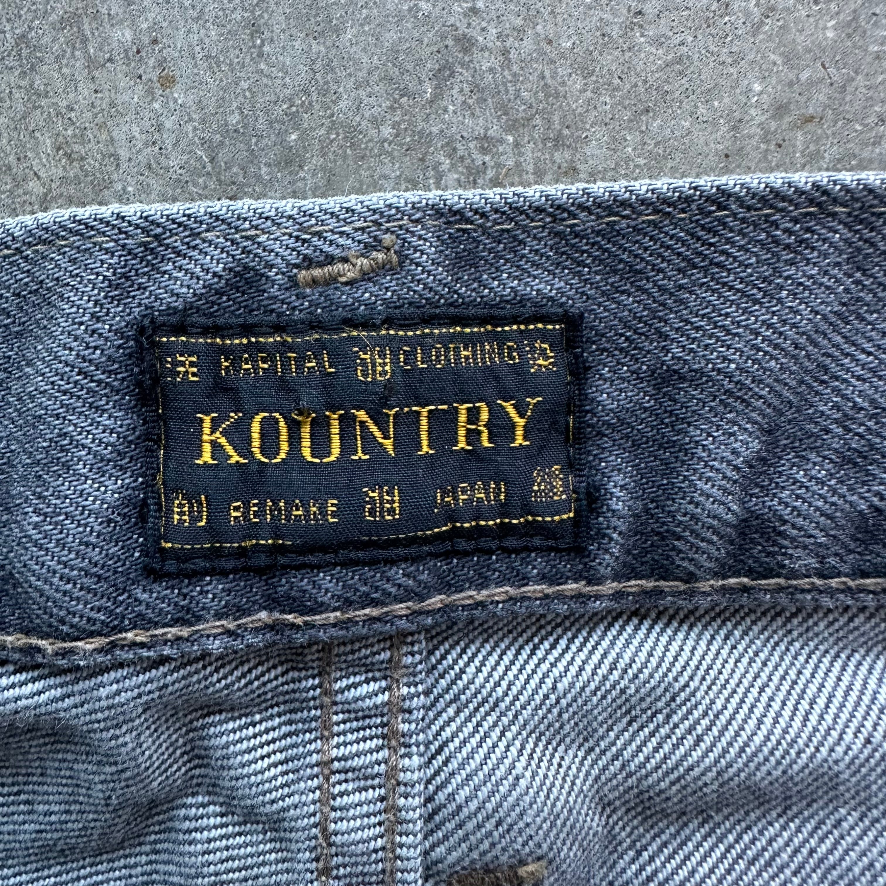 34w Kapital Bone Shorts