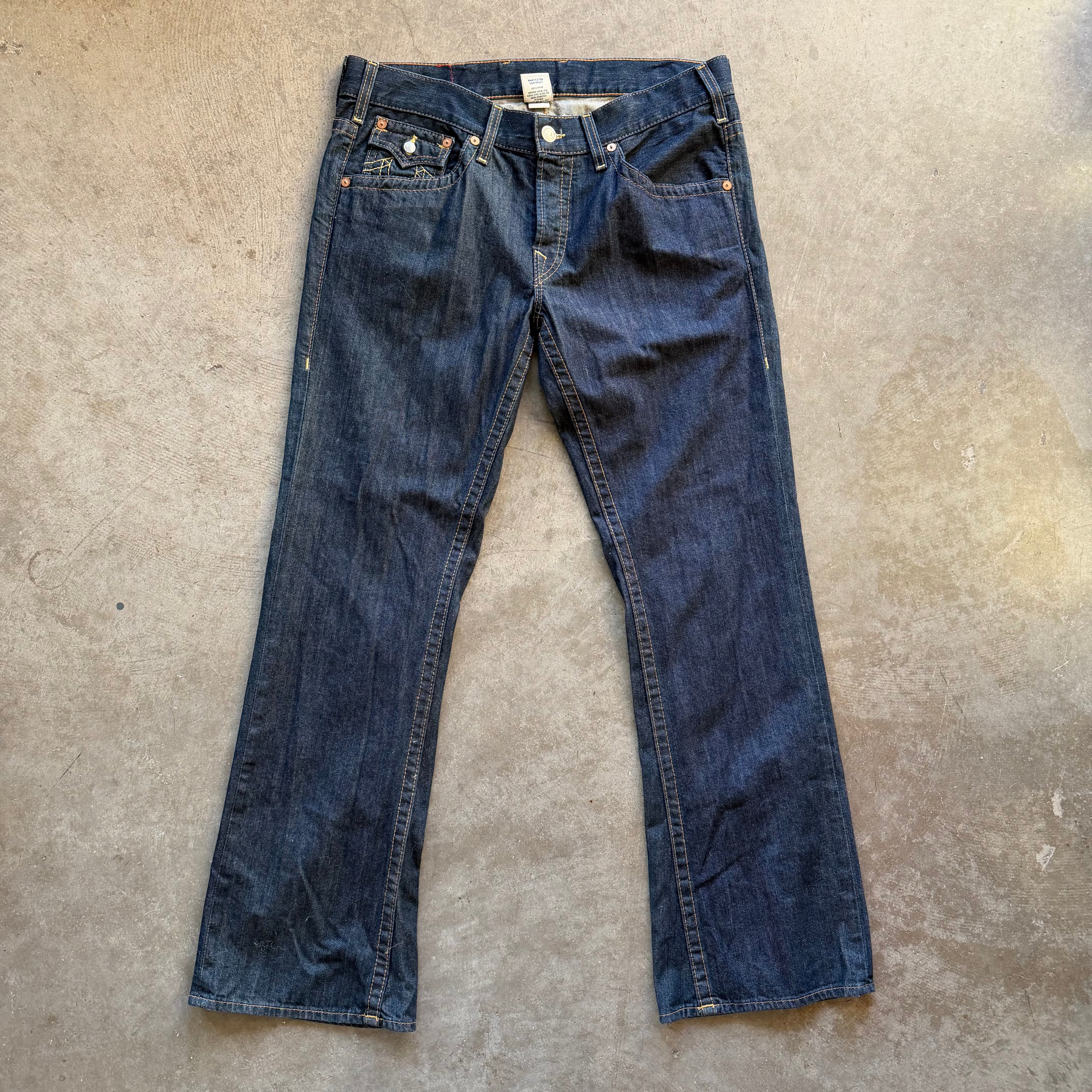 38x34 Dark Wash True Religion Jeans