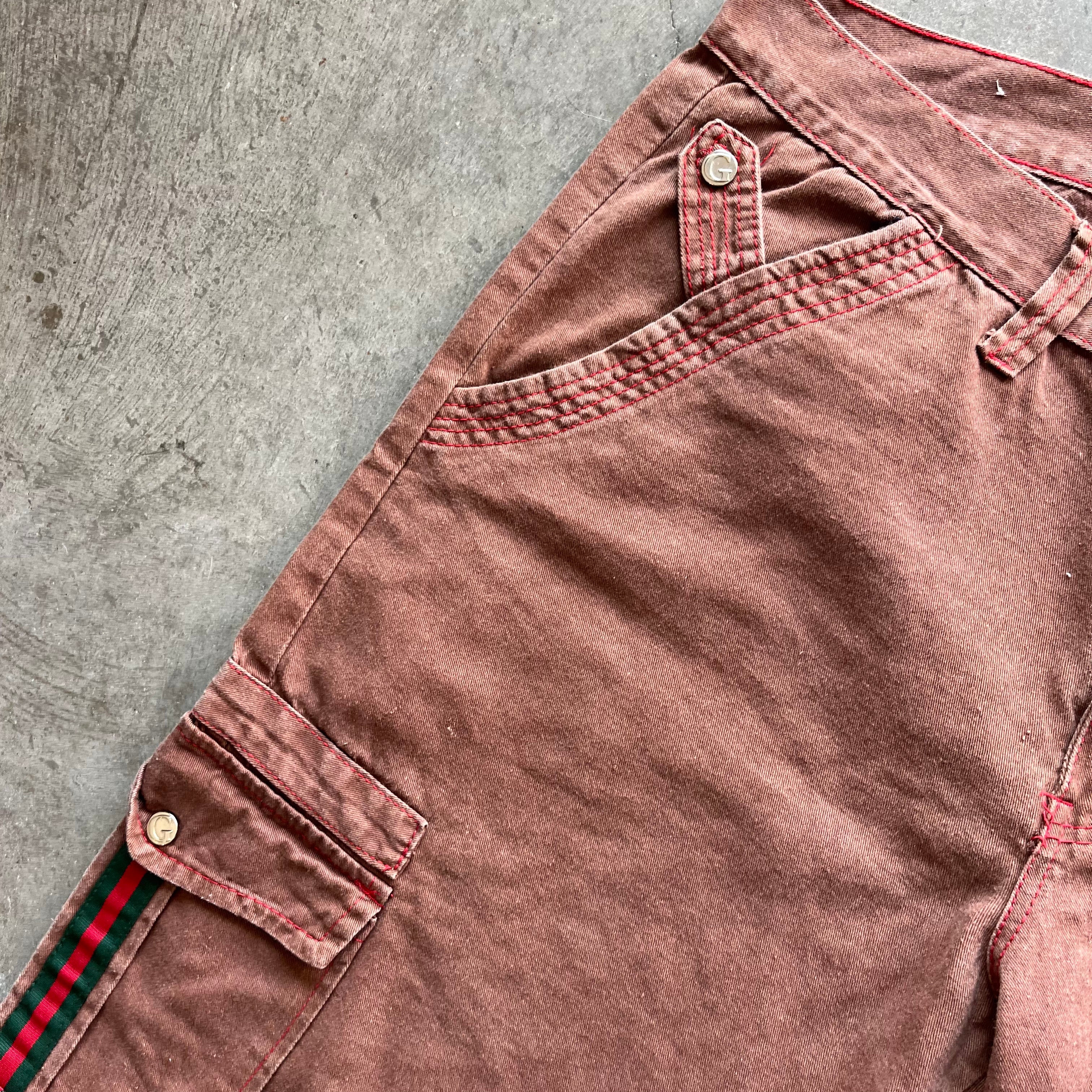 36x32 90s Bootleg Gucci Pants