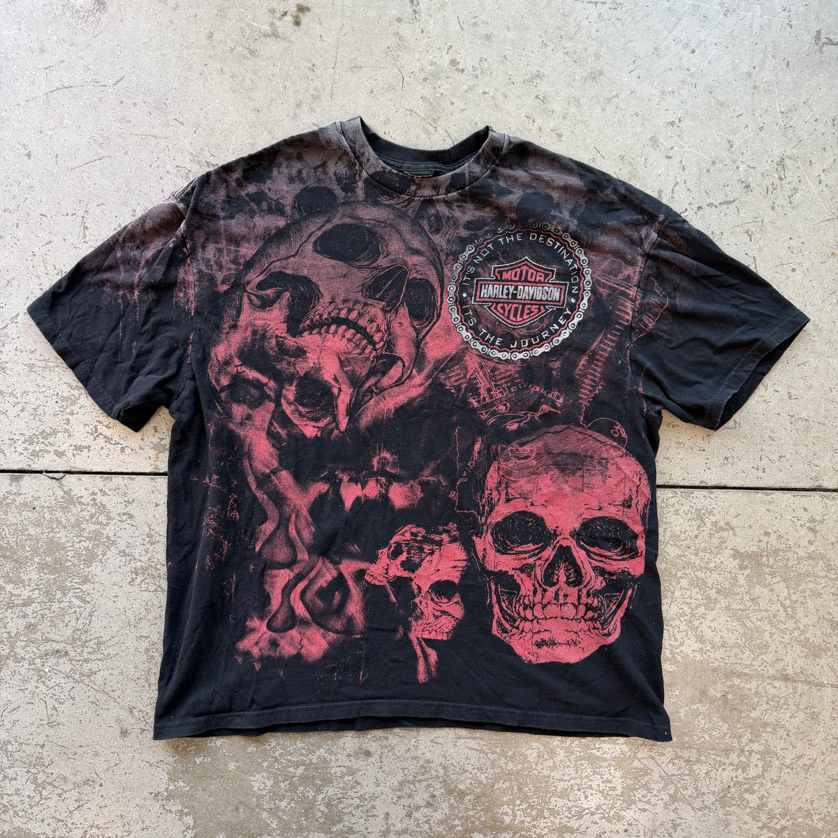 L 00s AOP Dallas Harley Tee