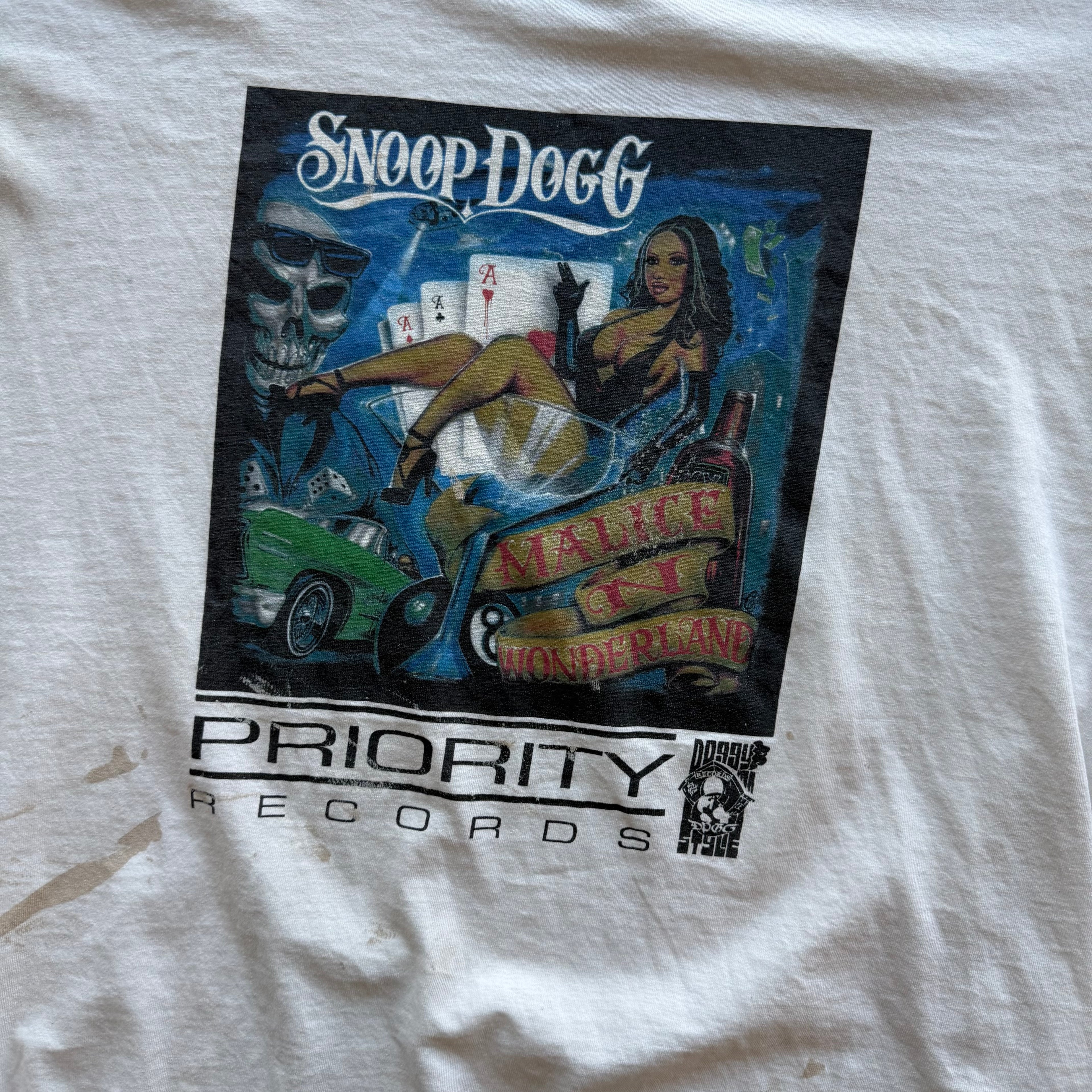 XL 00s Snoop Dogg Priority Records Tee