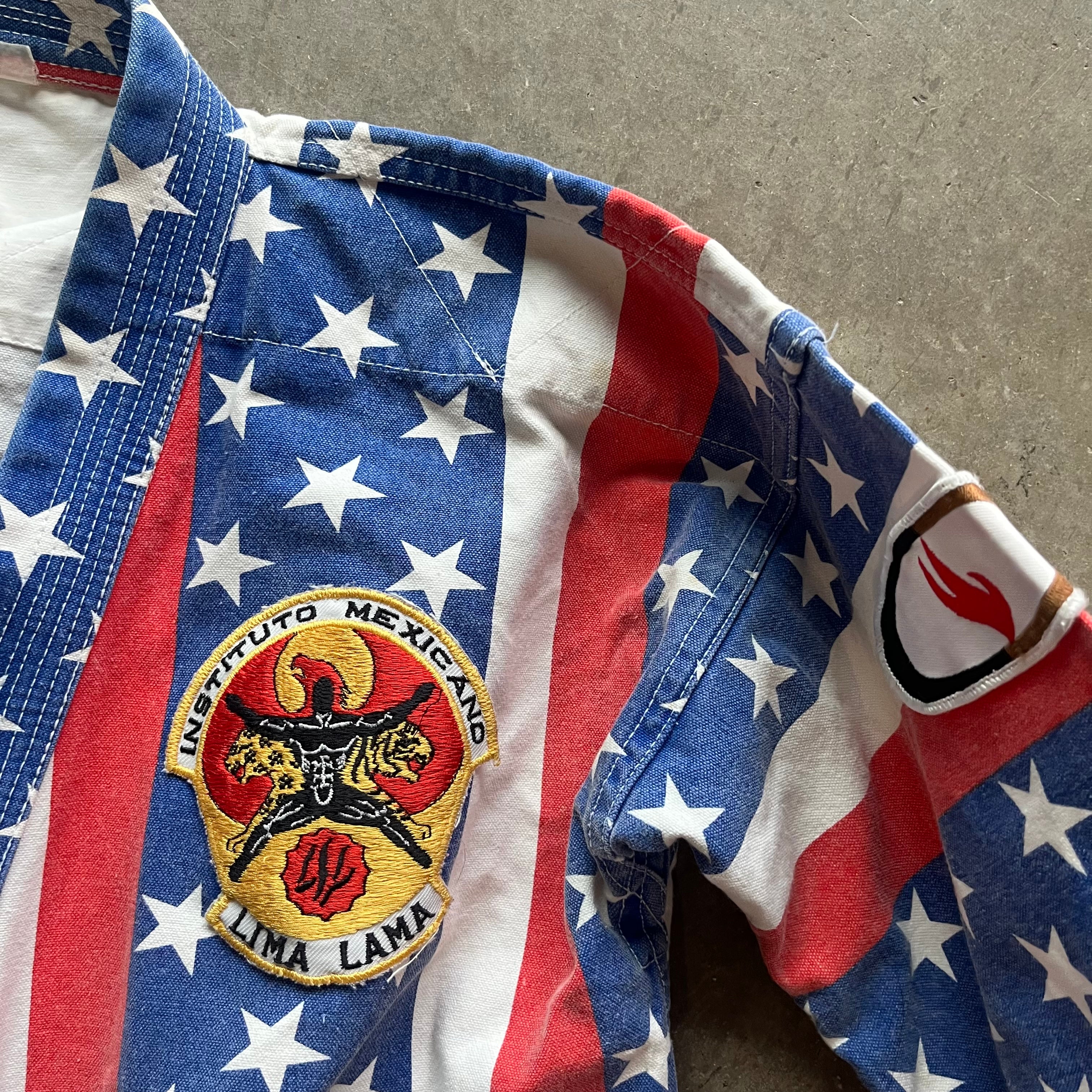 L Vintage Mexican Taekwondo Kimono