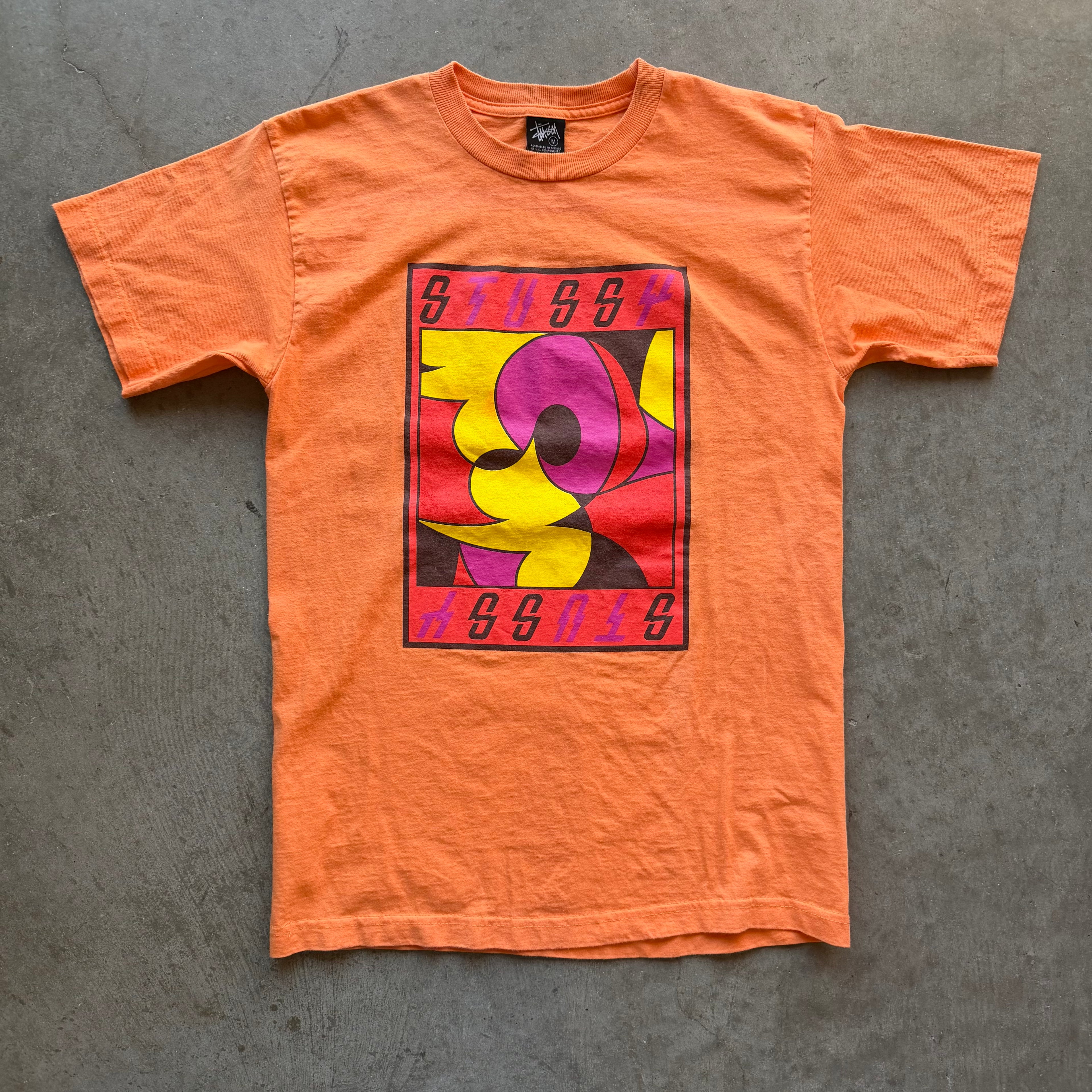 M Abstract Stussy Tee