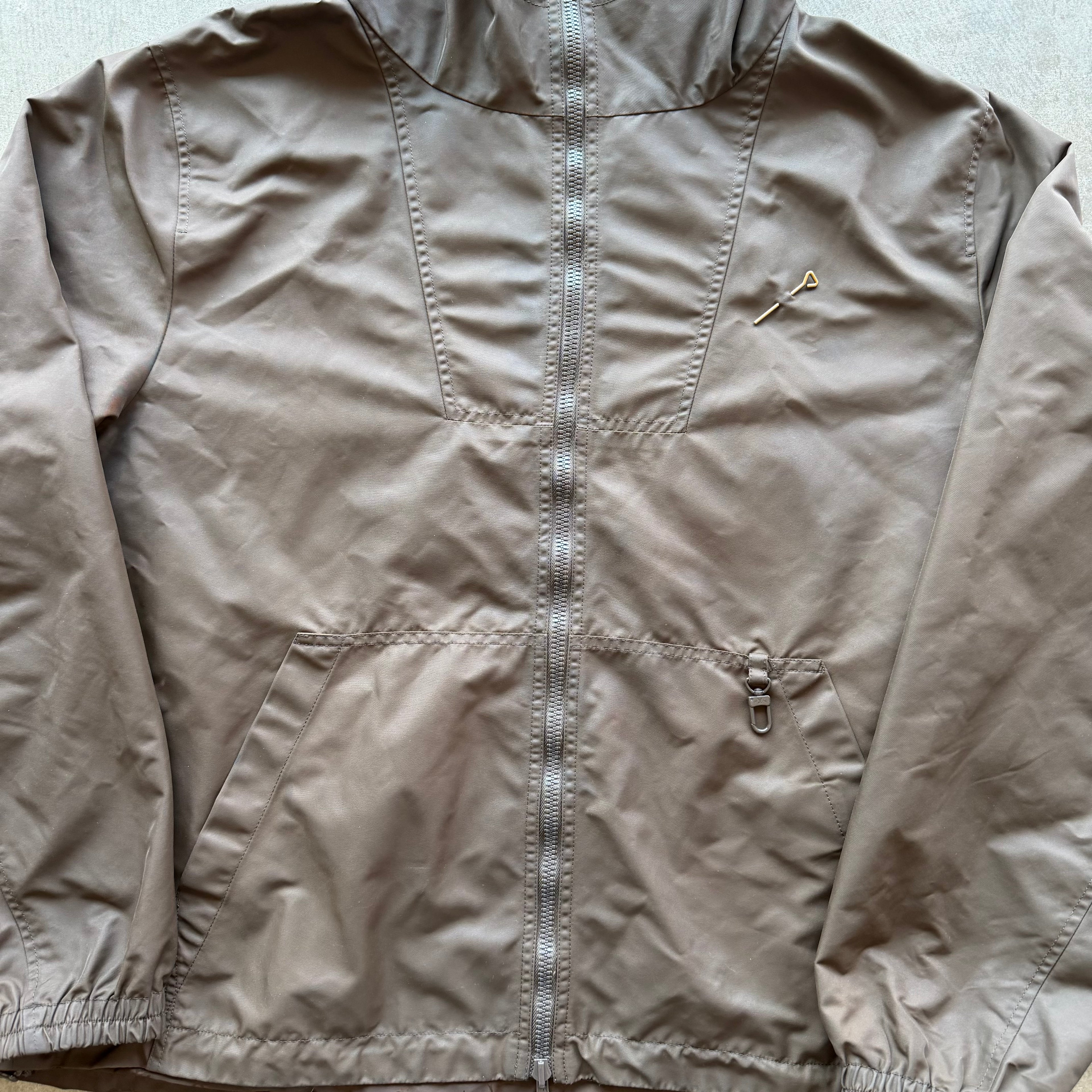Louis Vuitton Reversible Nylon Windbreaker Brown