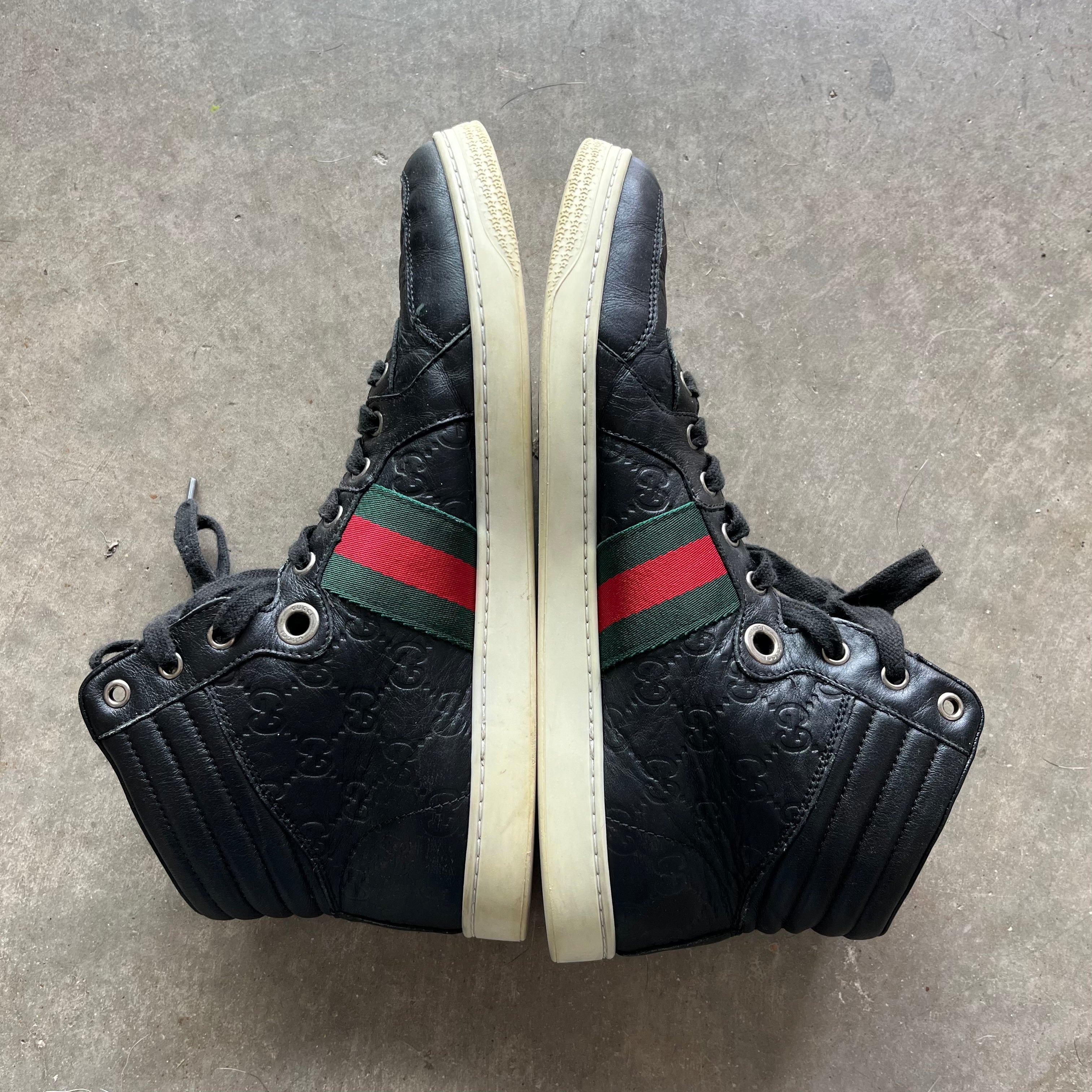 9 Used Gucci High Top Sneaker