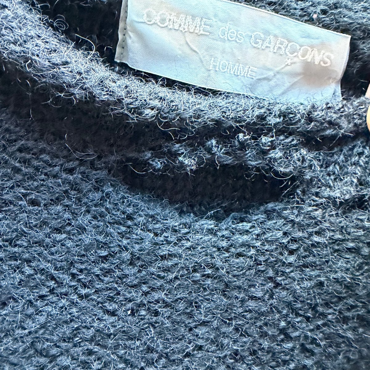 L Comme Des Garçons Homme Wool Knit Sweater