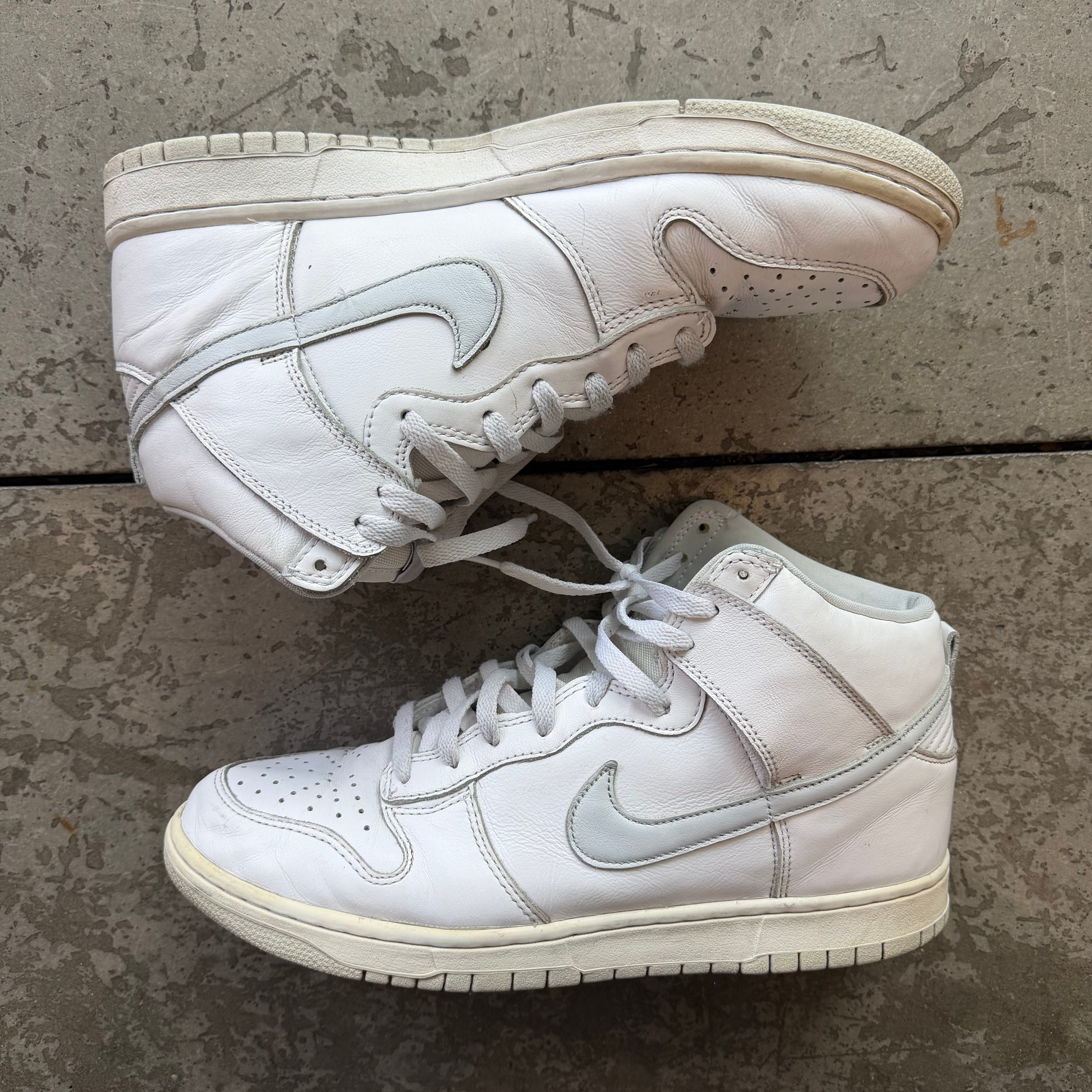11 Used Nike Dunk High Natural Grey