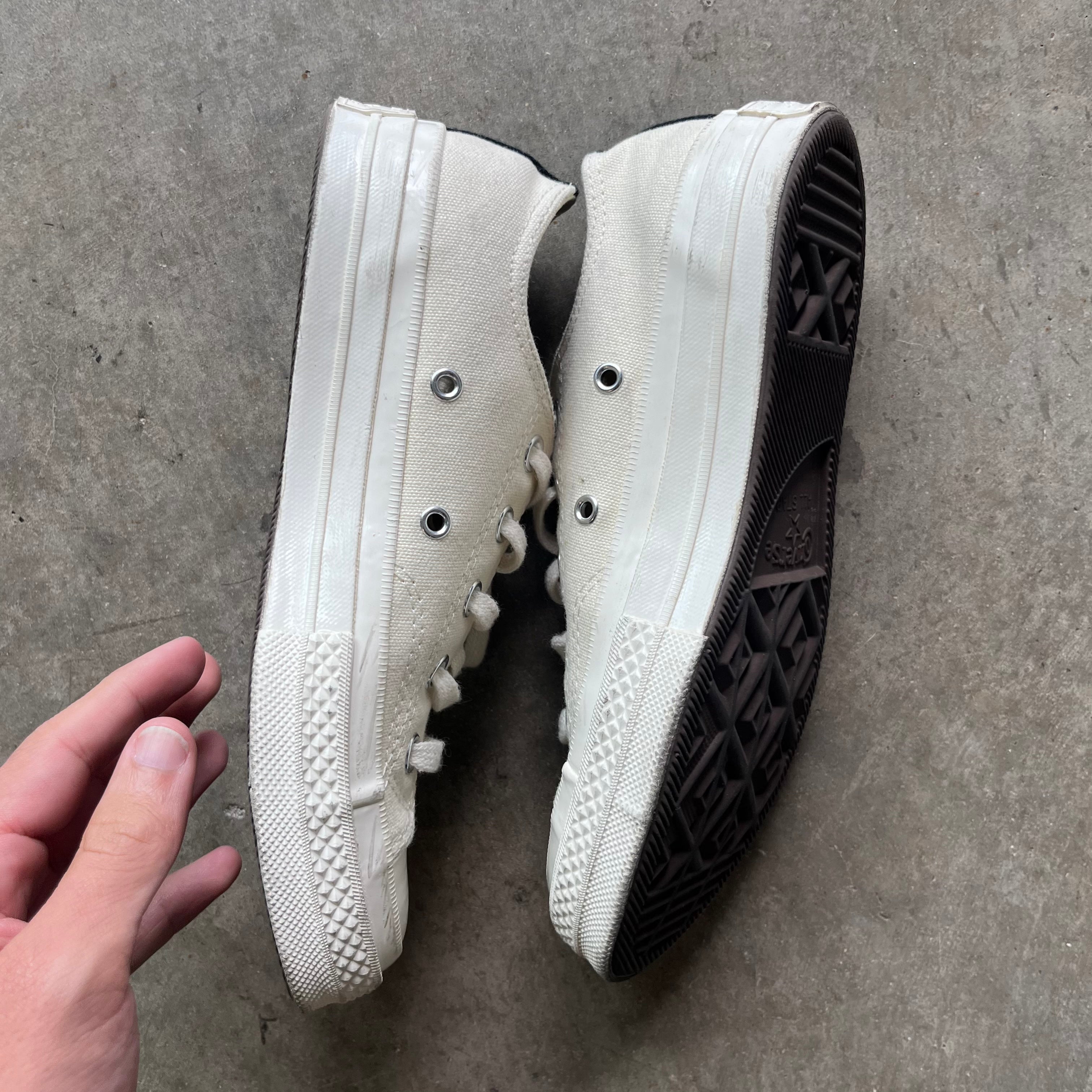 4 Used Comme Des Garçons Converse