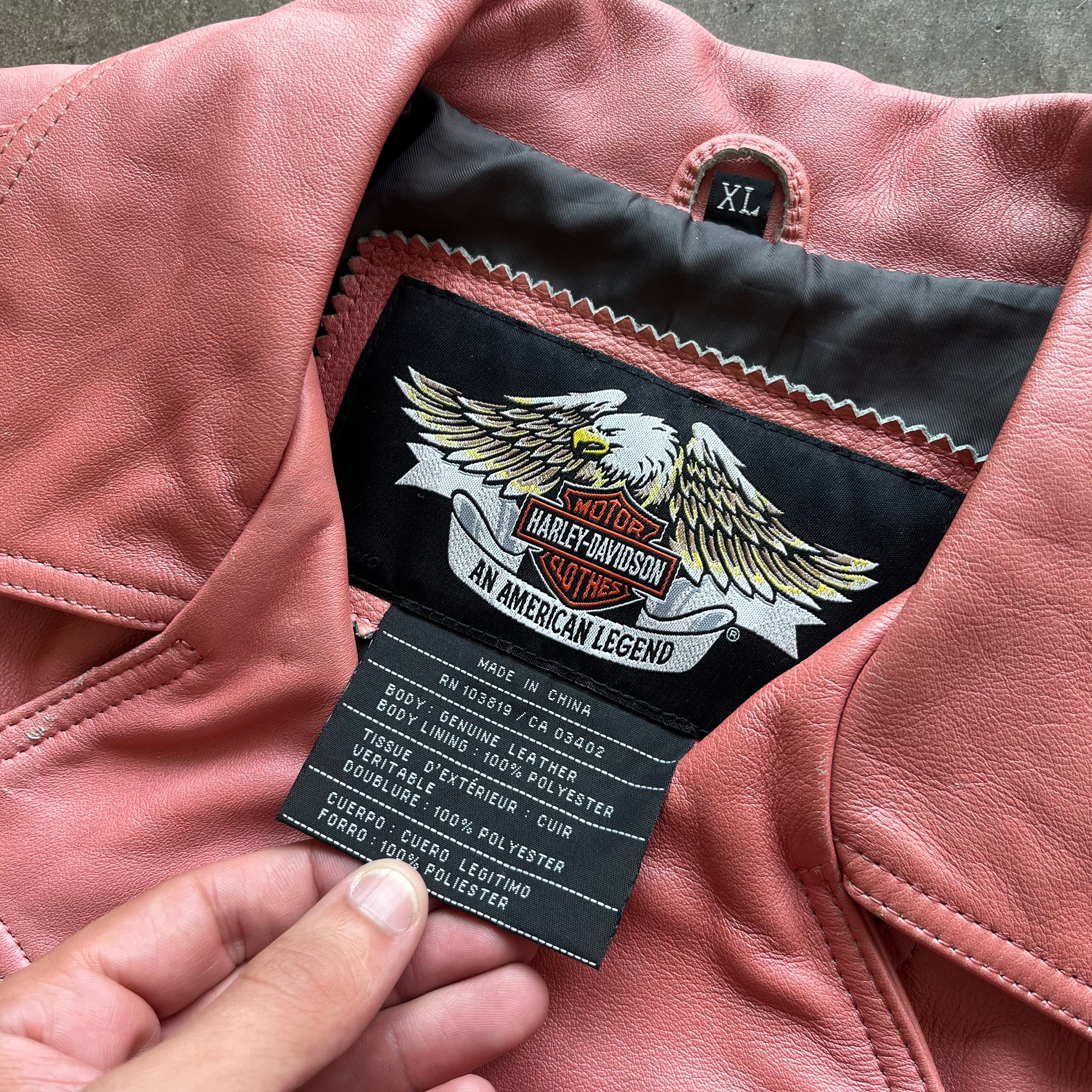 XL 90s Cycle Queen Harley Davidson Jacket