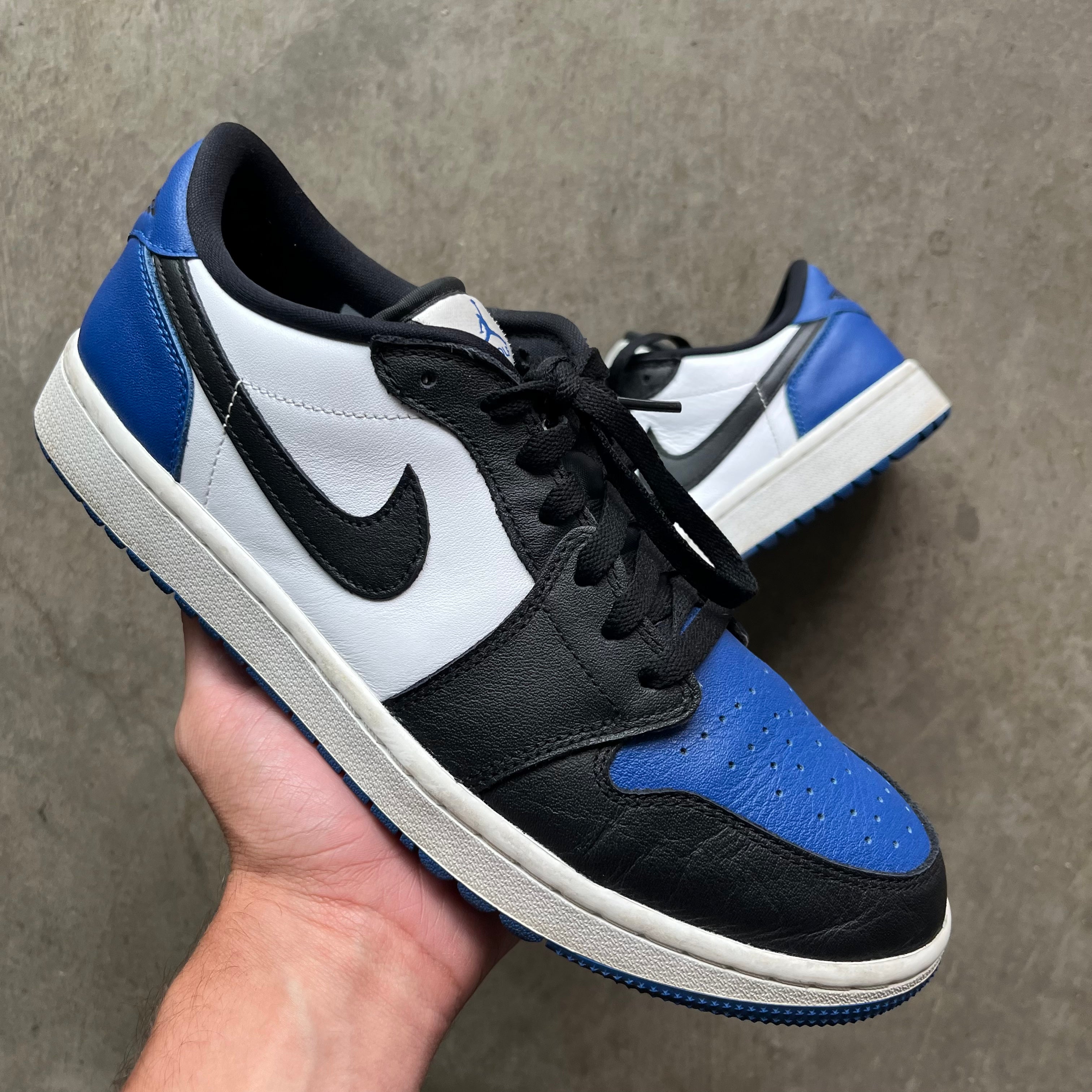 10.5 Used Jordan 1 Golf Royal Toe