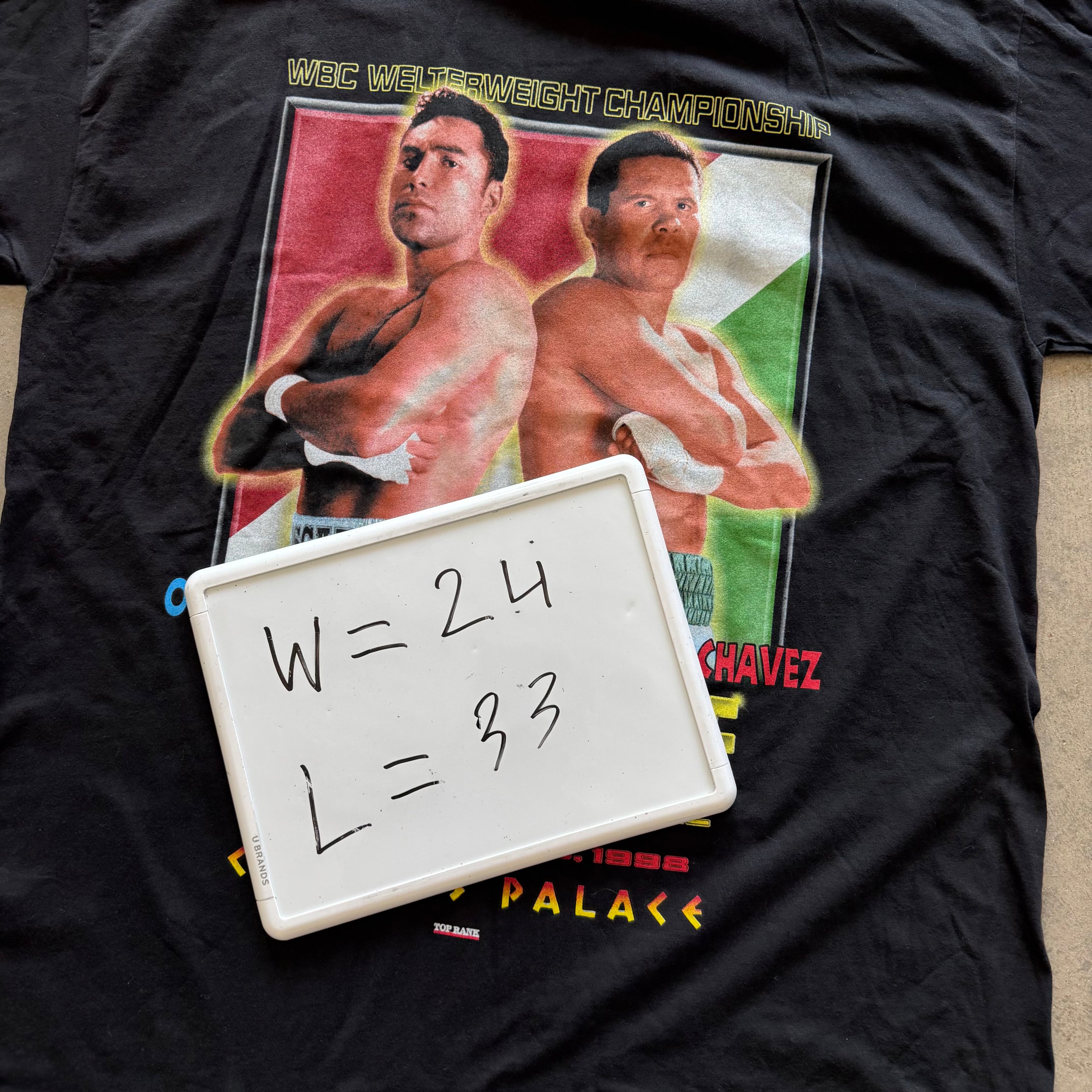 XL De La Hoya Chavez Fight Tee