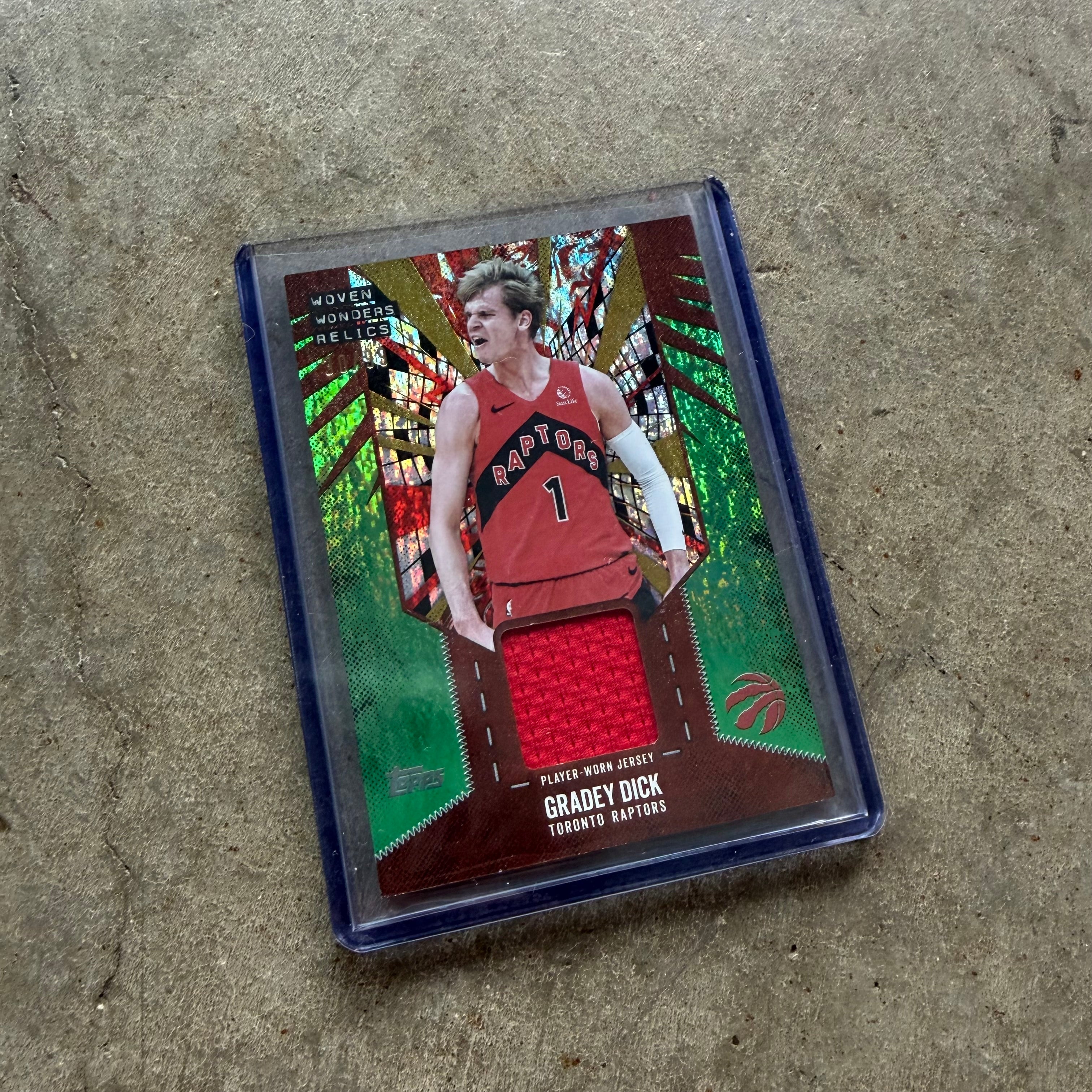 Grady Dick 2025 Topps Woven Wonders Relic Patch /99