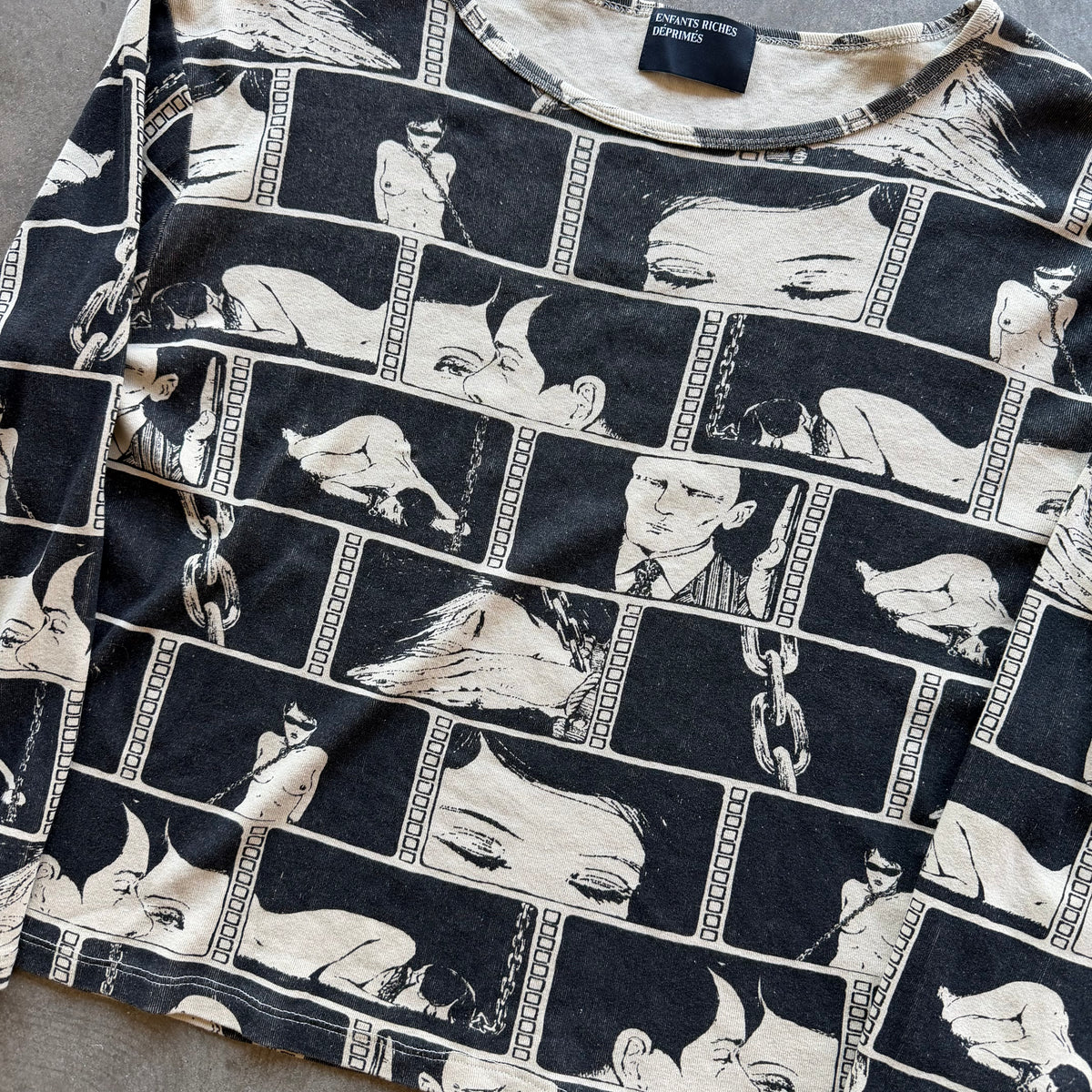 L Enfants Riches Deprimes SS25 Diary L/S Ivory