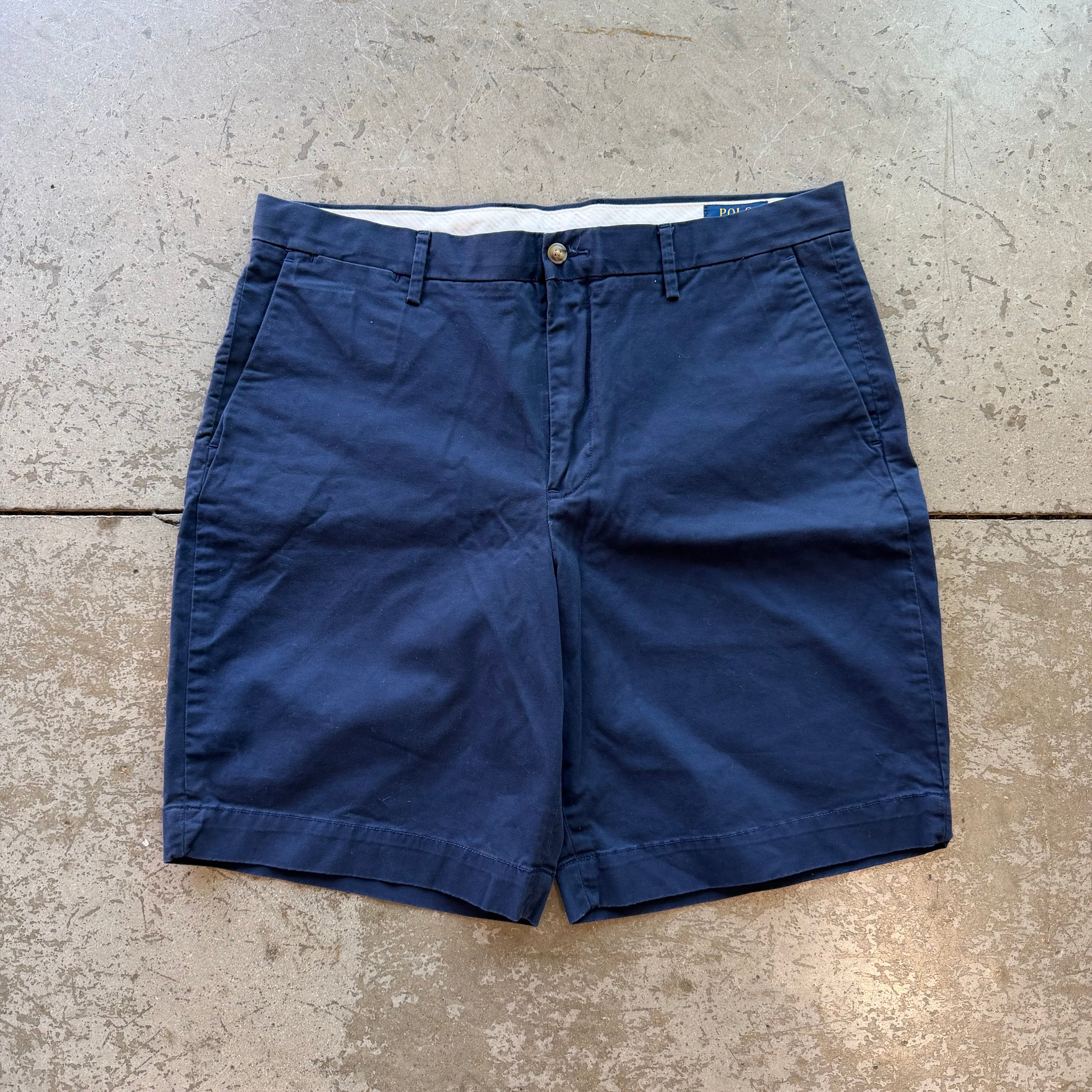 35w Navy Polo Shorts