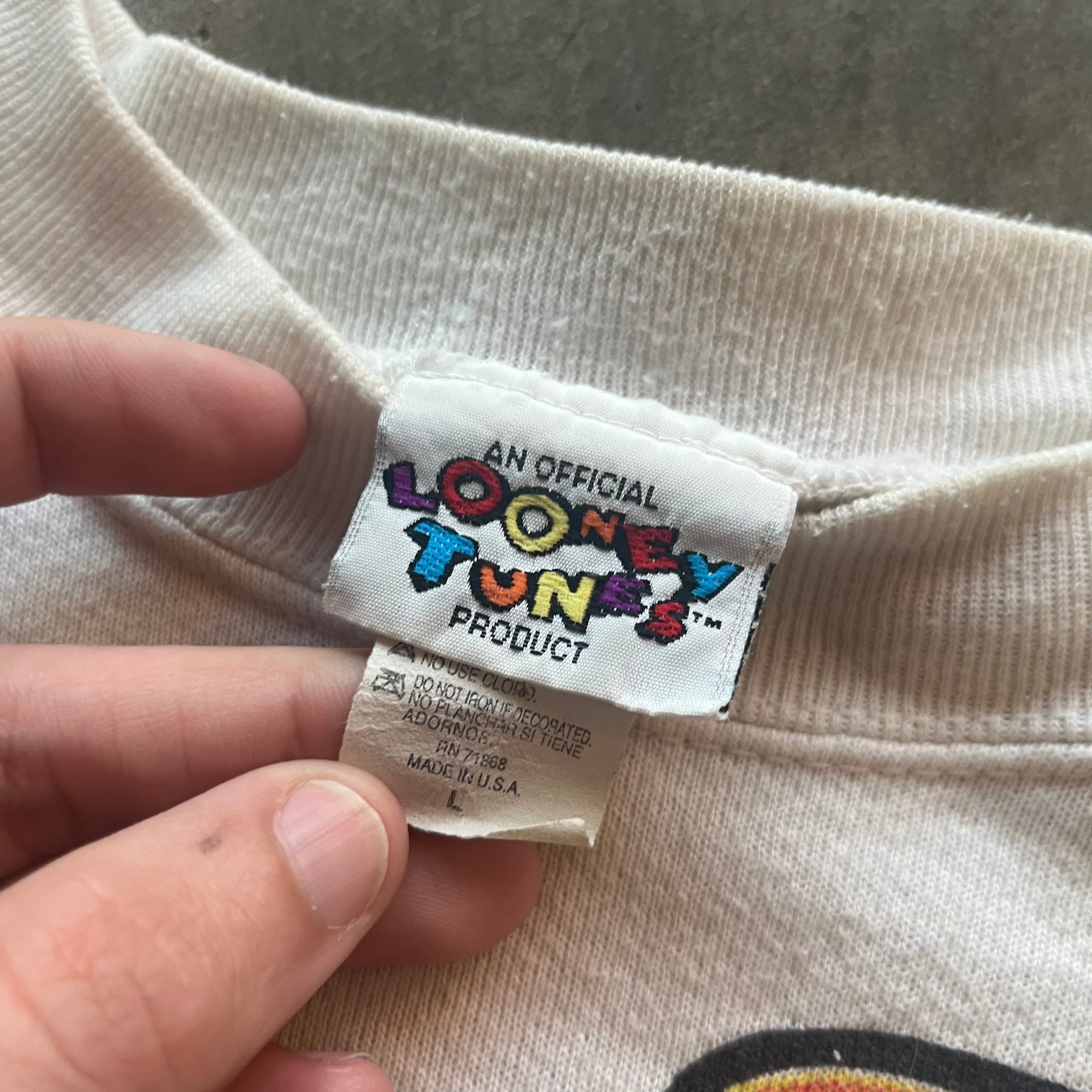 L 95 Taz Rough and Rugged Crewneck