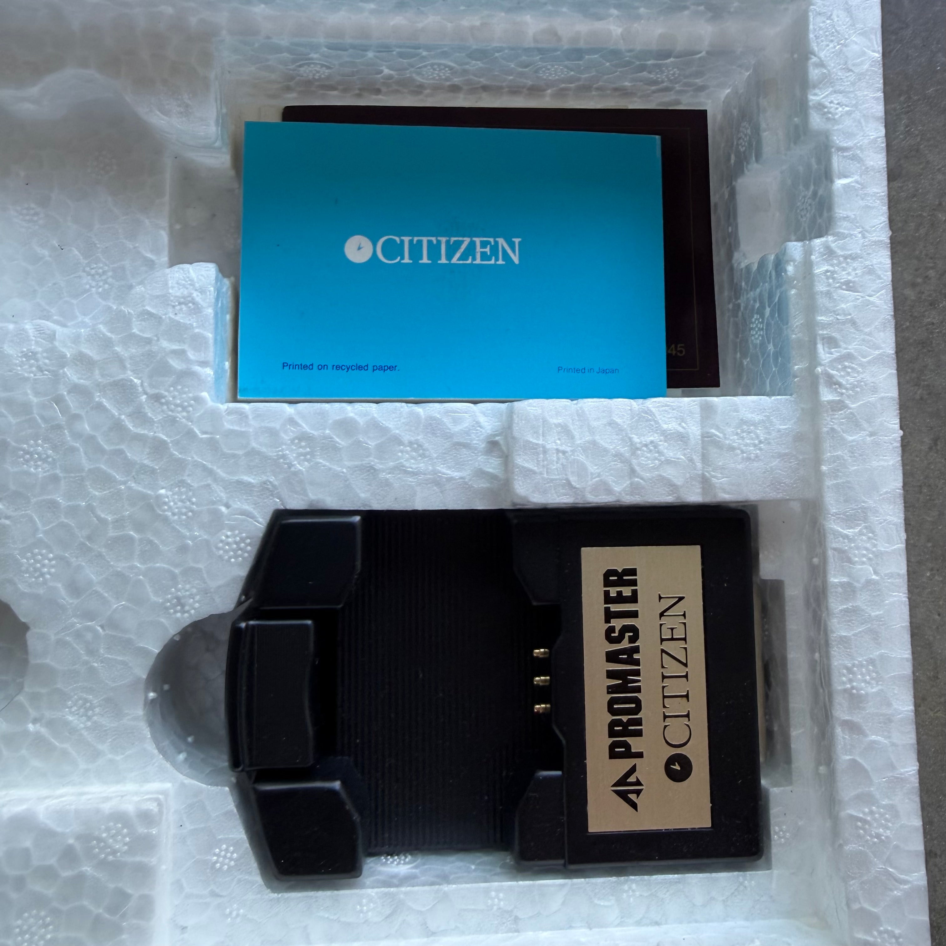 Citizen Hyper Aqualand Promaster Watch Full Set
