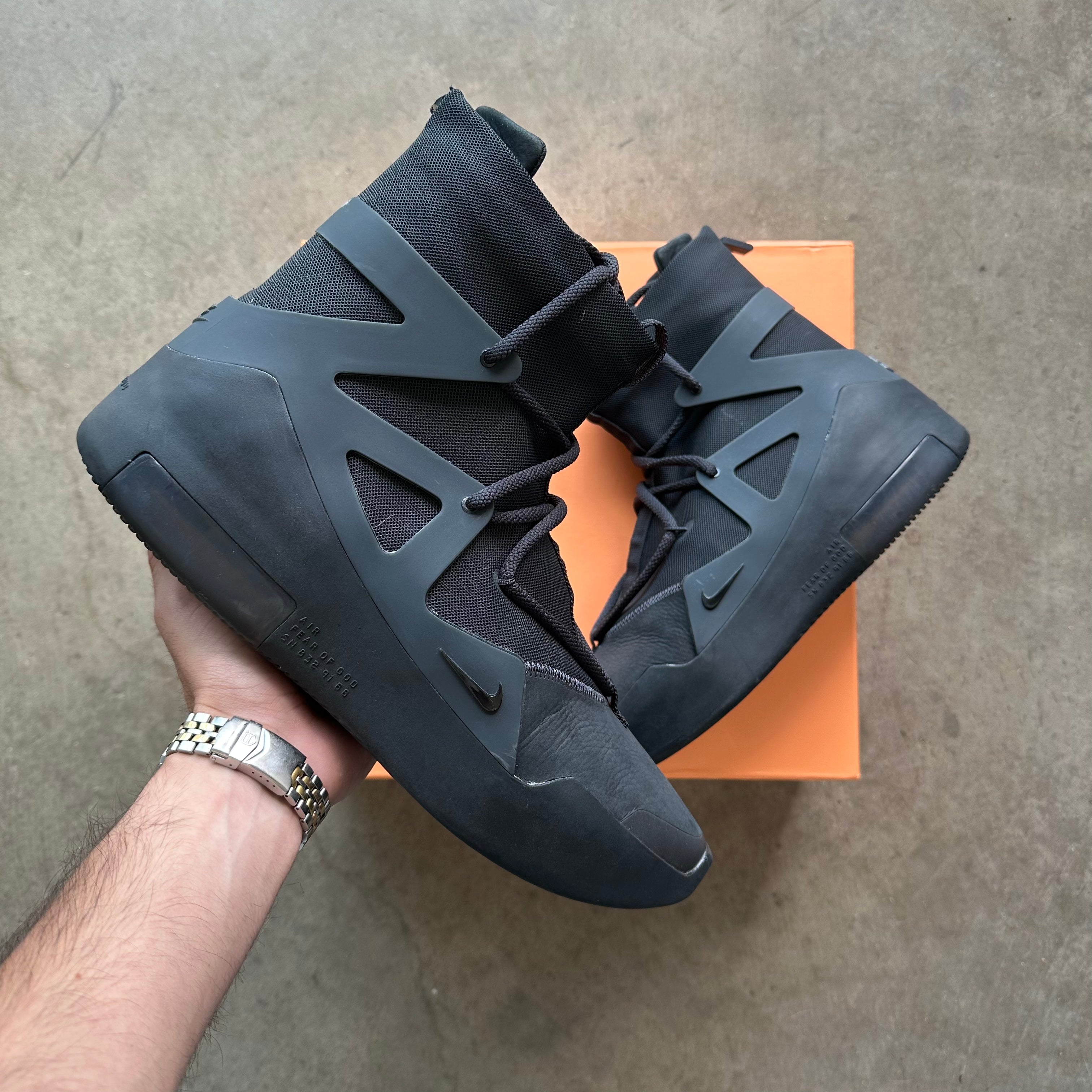 11.5 Used Nike Fear Of God Black