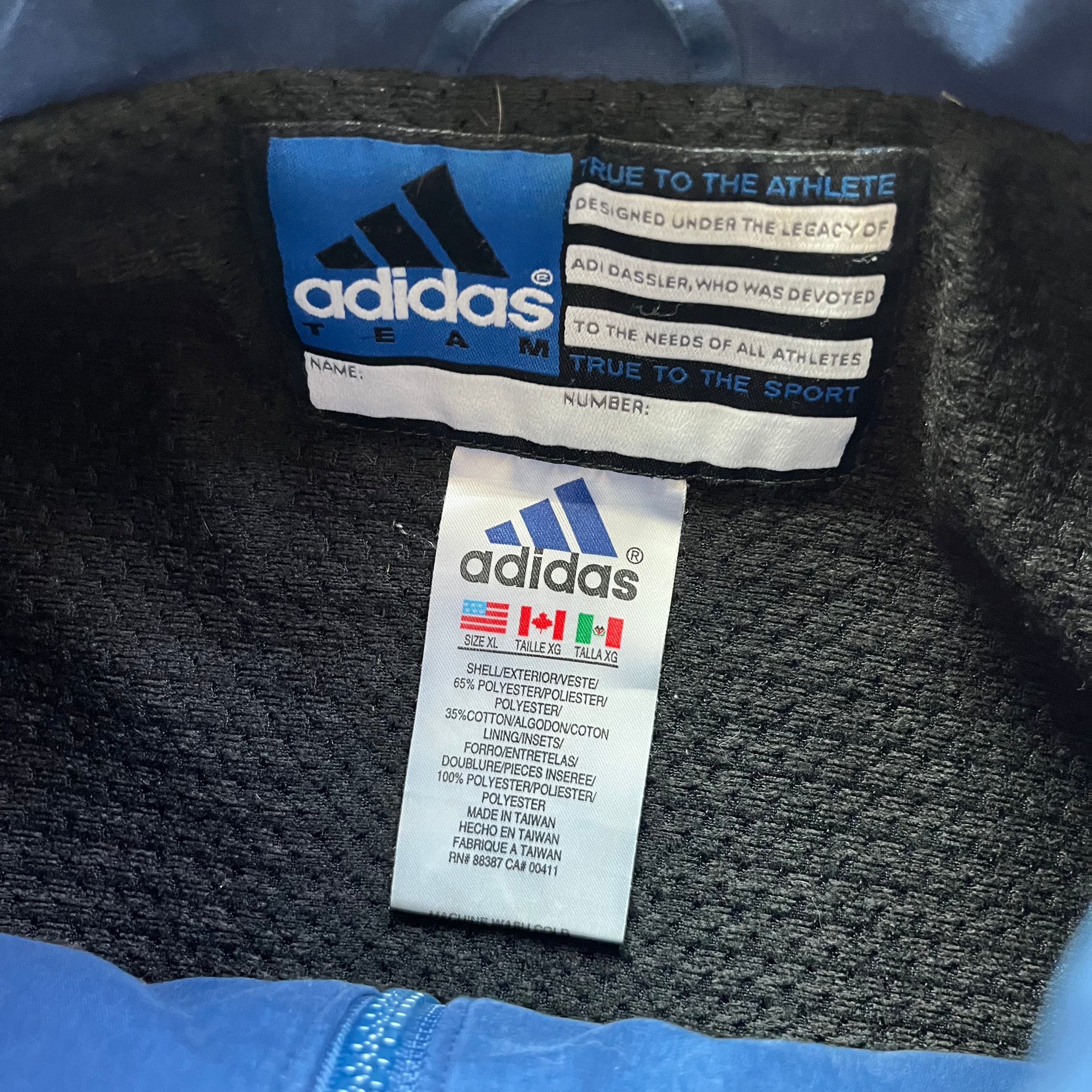 XL 00s Notre Dame Adidas Jacket
