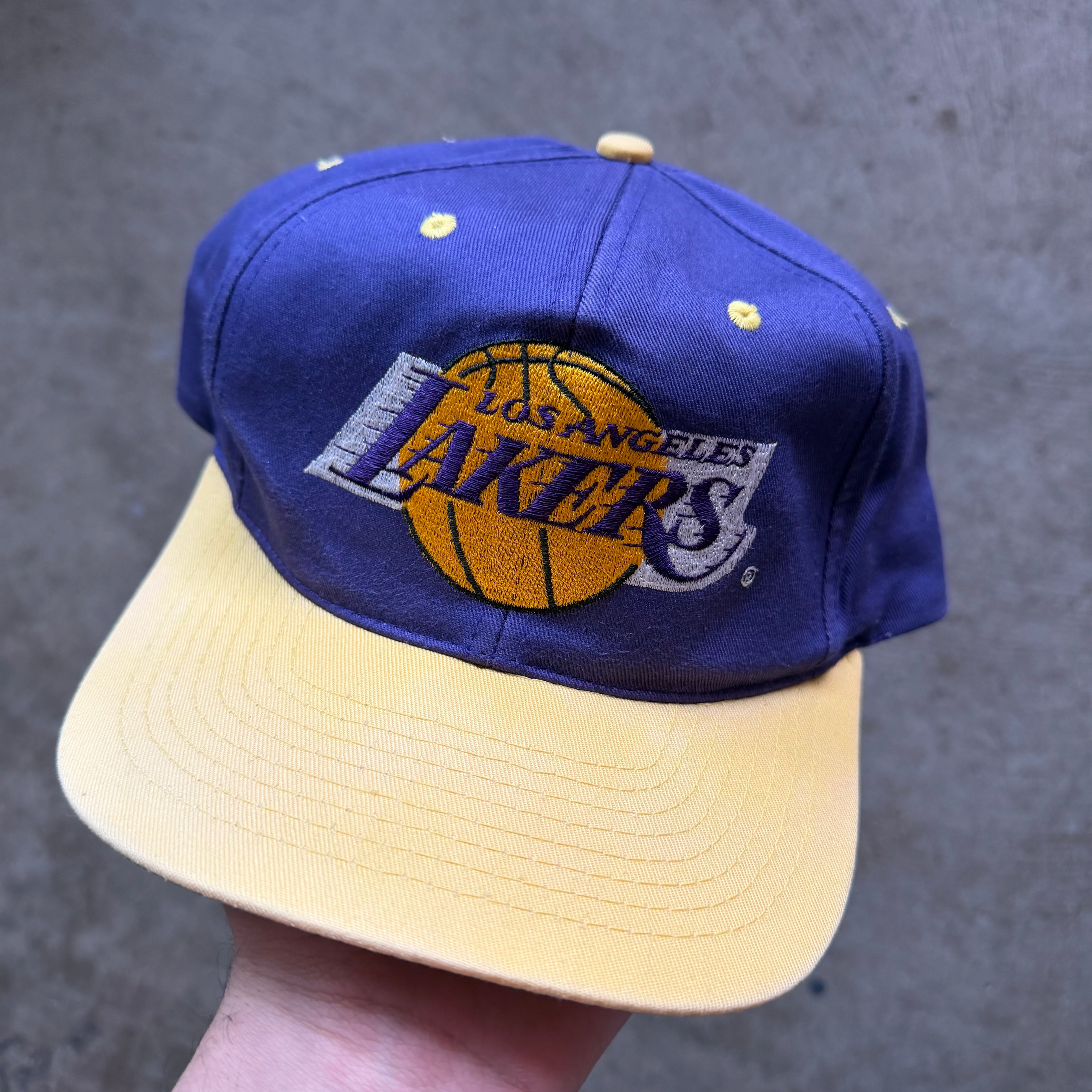 90s Lakers SnapBack Hat