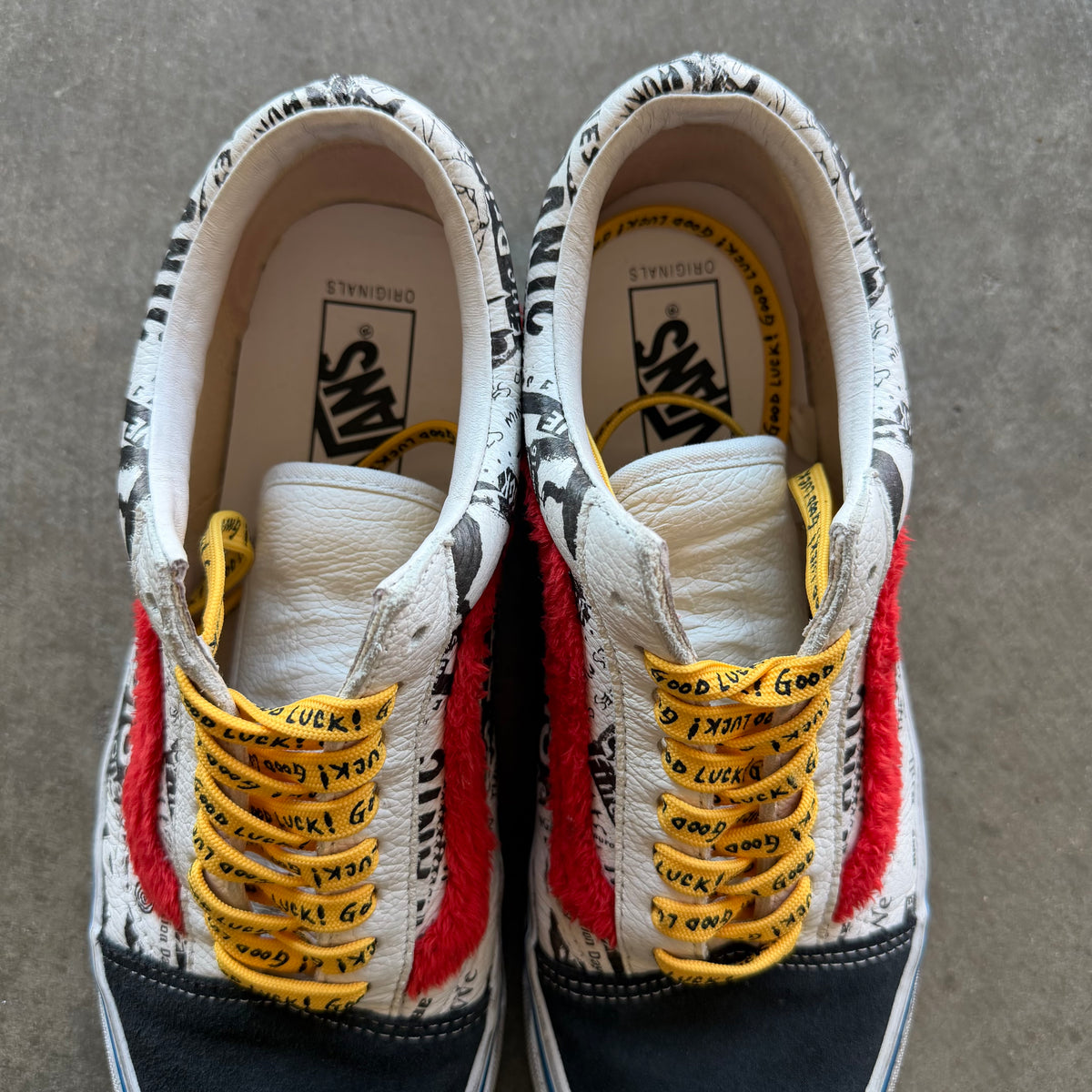 10.5 Gallery Dept Vans Old Skool Goodluck