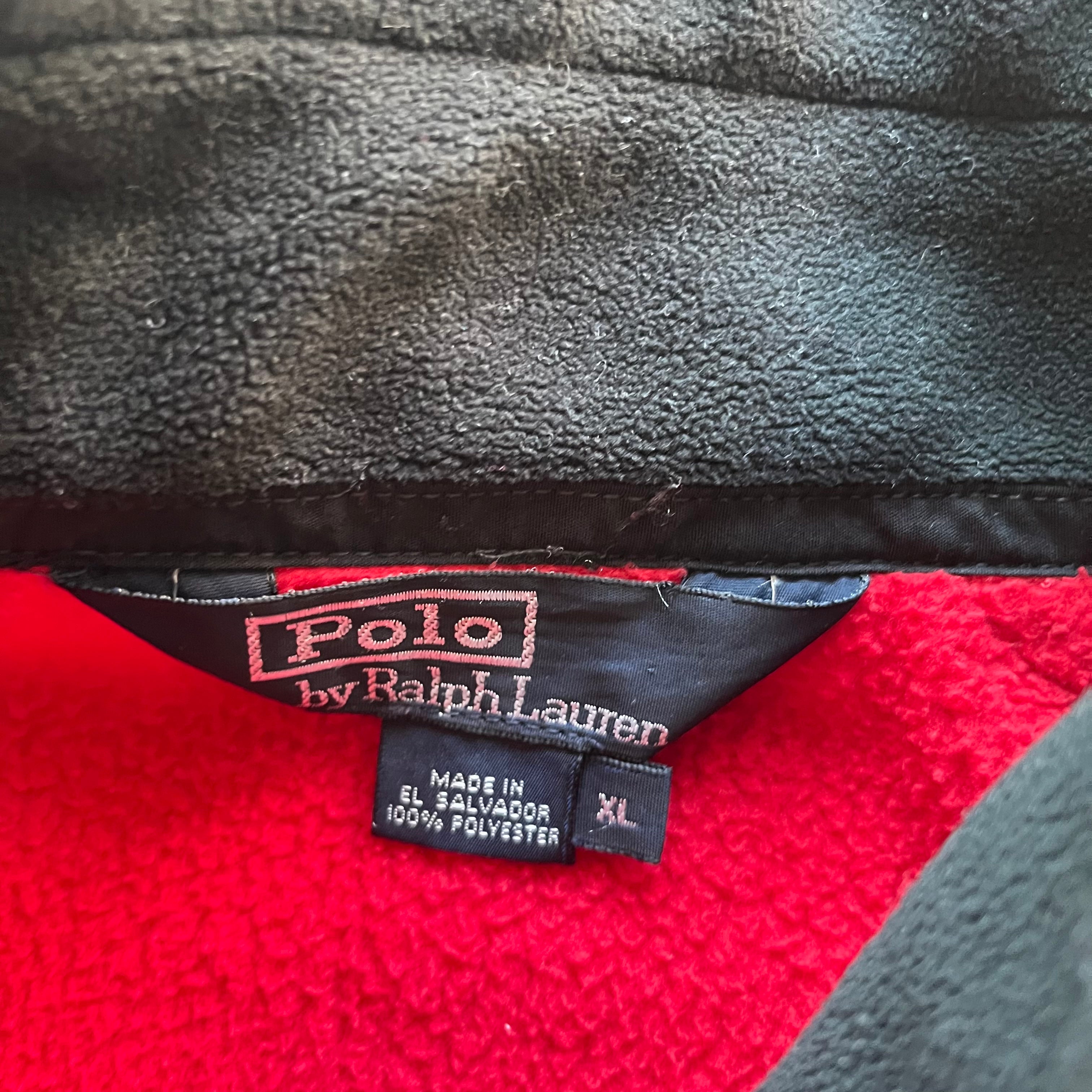 XL 00s Fleece Polo Vest
