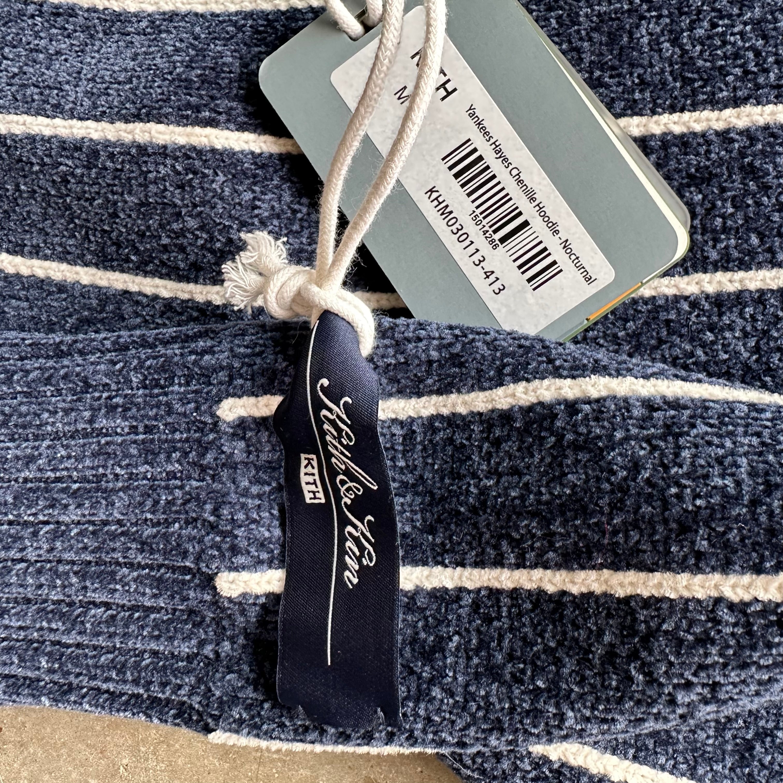 M Blue Kith Yankees Hoodie