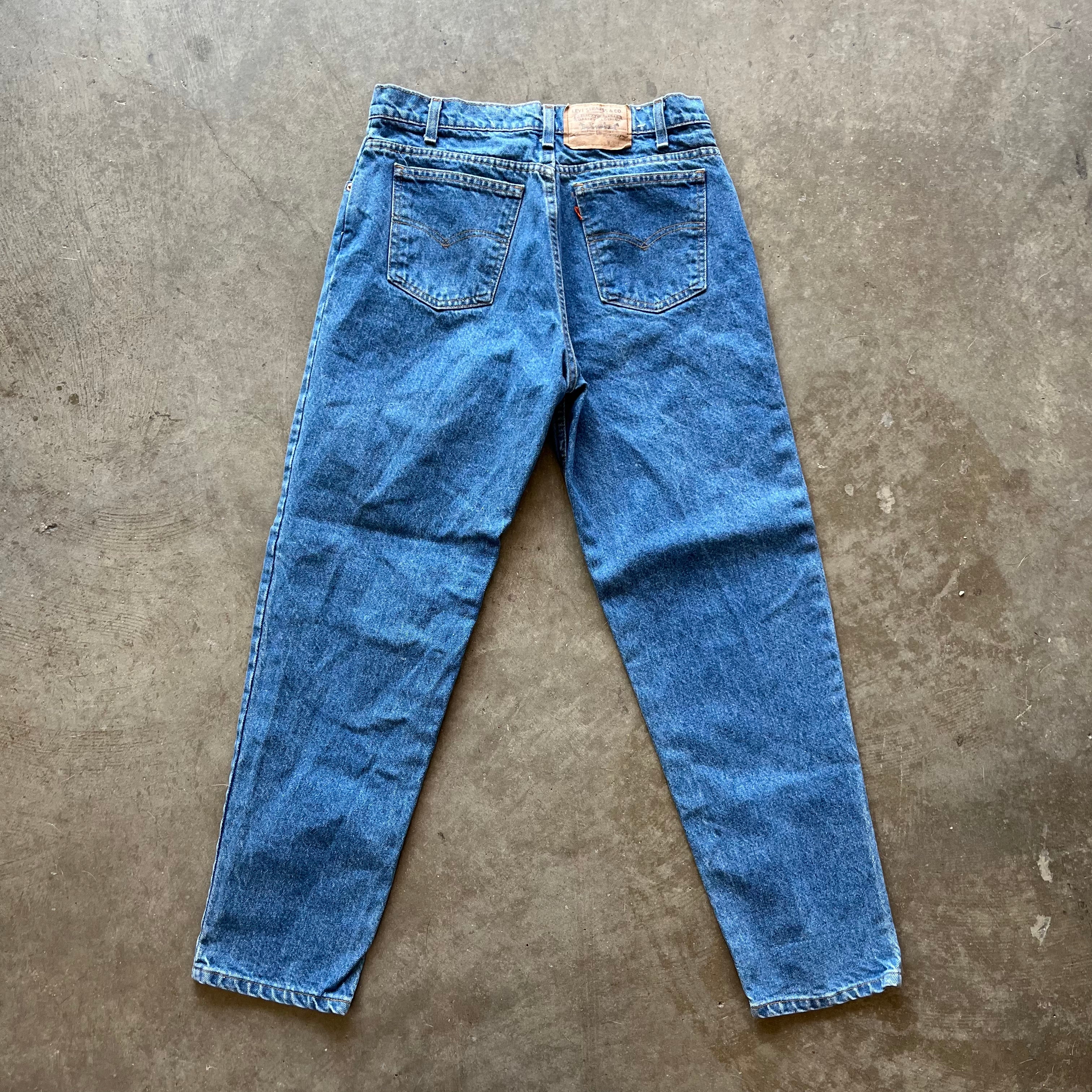 33x30 90s Orange Tab Levis 550