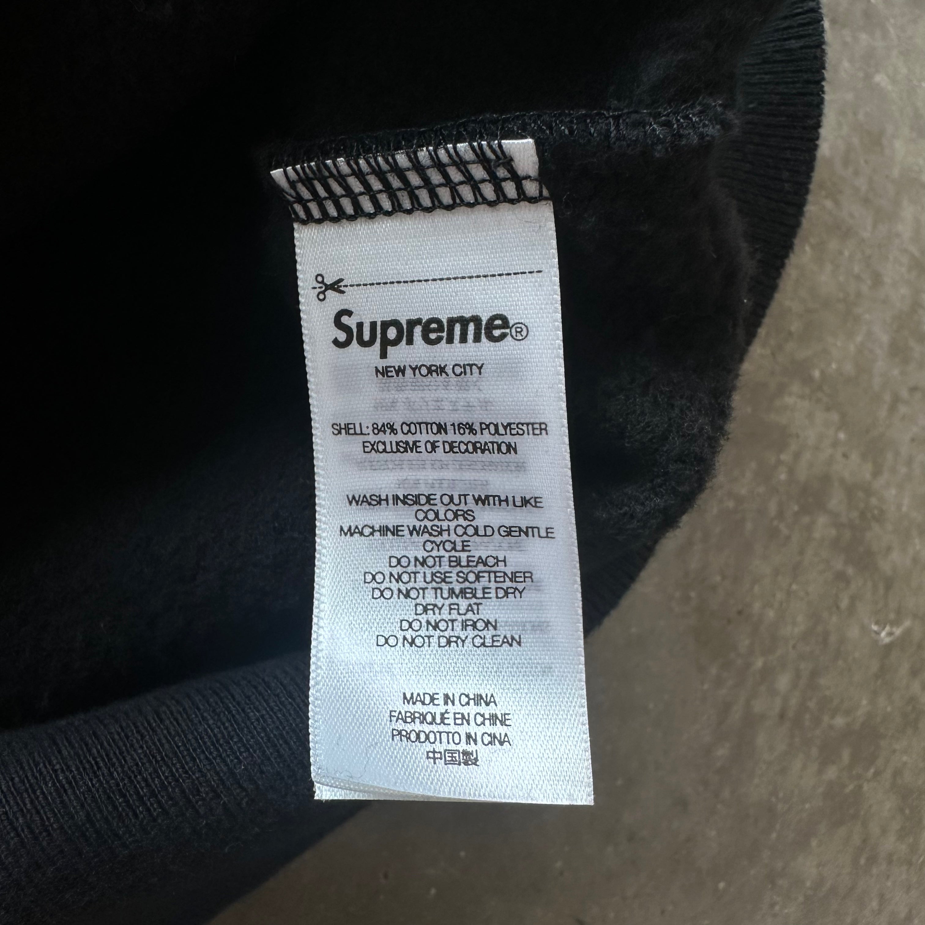 L Brand New Supreme Girbaud Hoodie