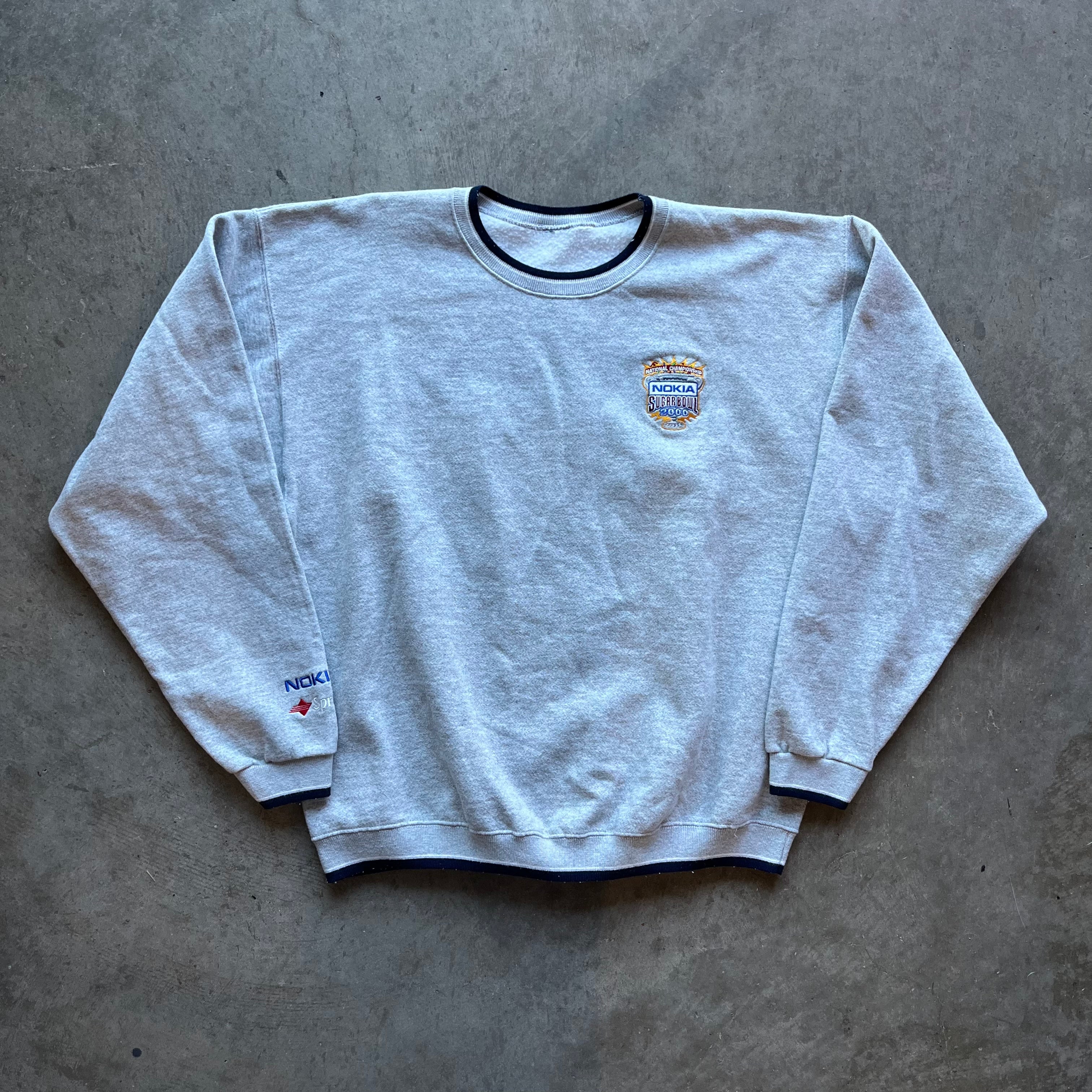 L 00 Nokia Sugar Bowl Crewneck