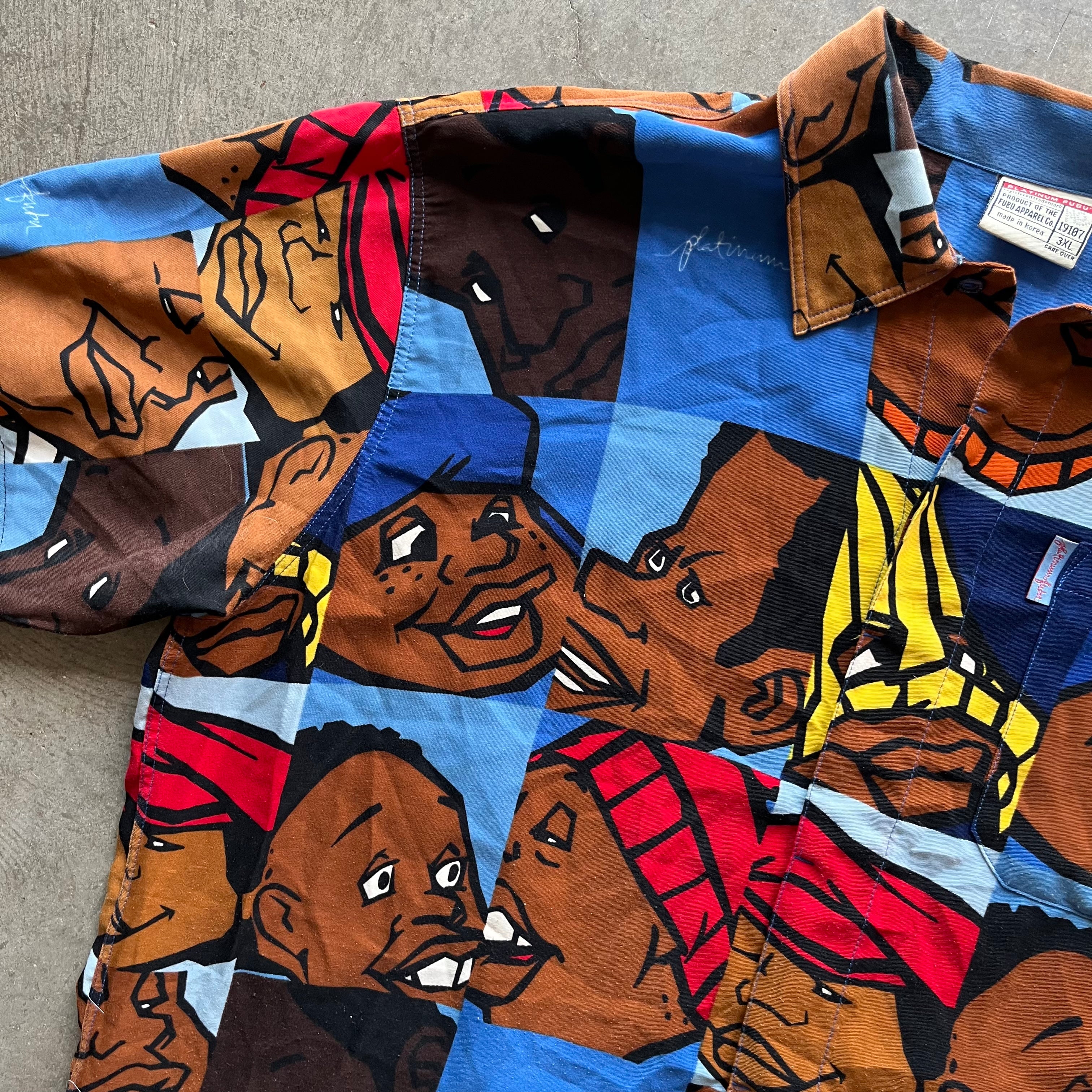 XXXL 00s Fubu Fat Albert Button Up