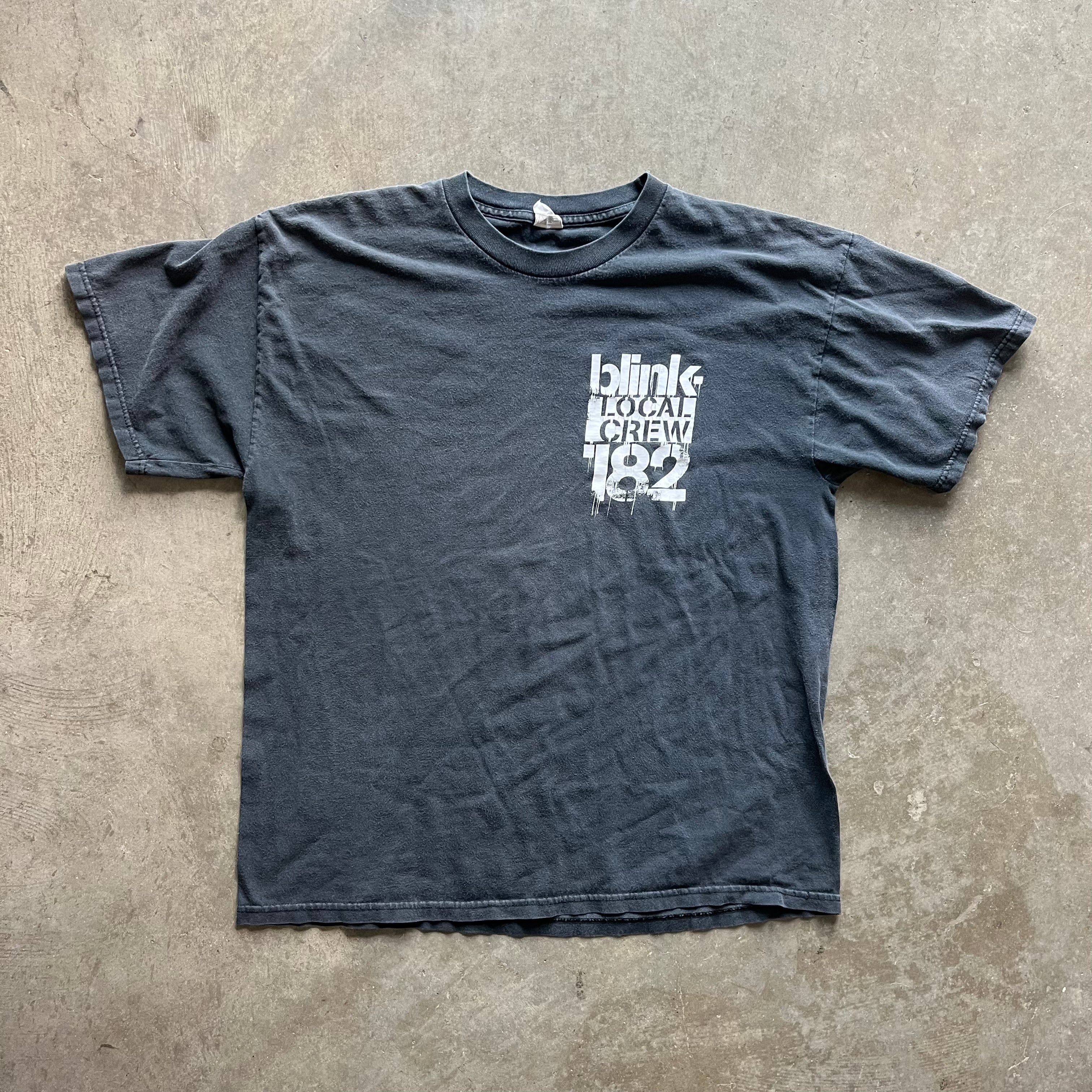 XL 00s Blink 182 Crew Tee