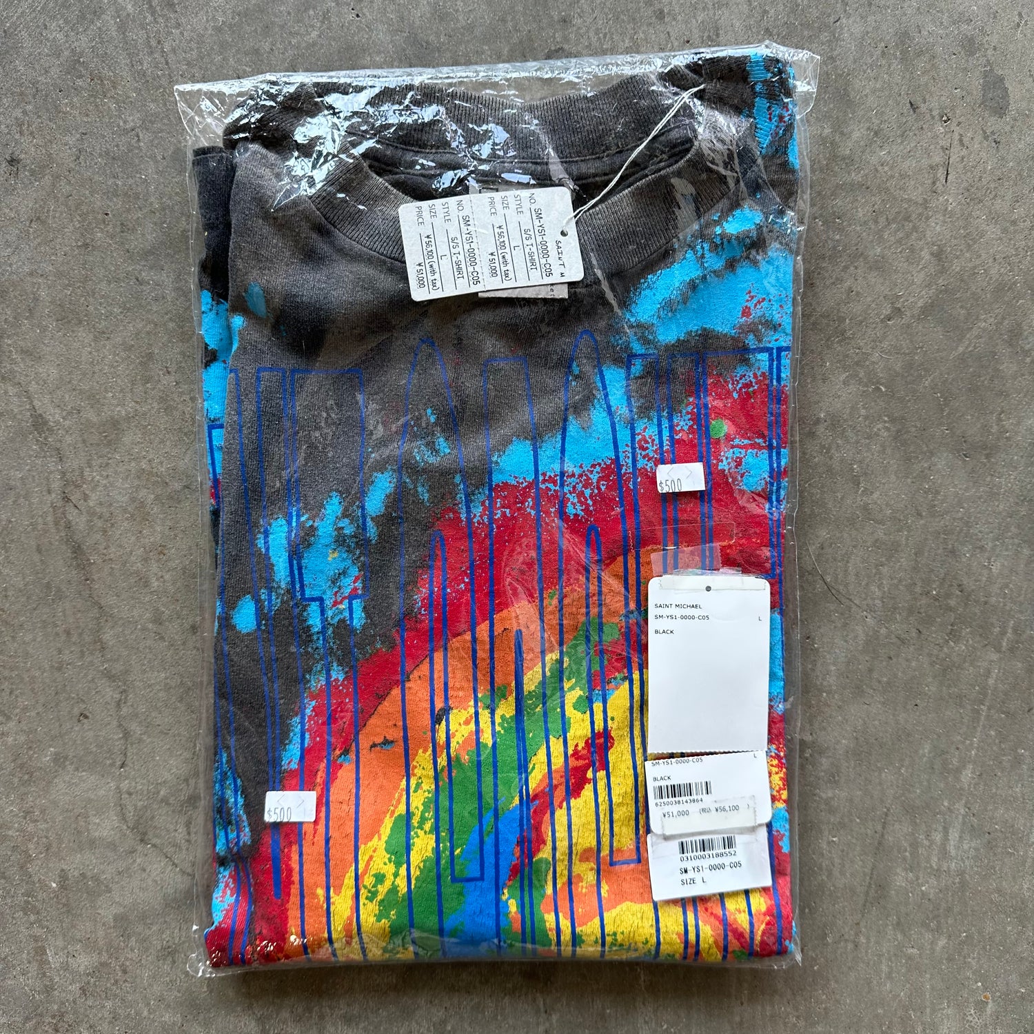 L Brand New Saint Angry God Tee