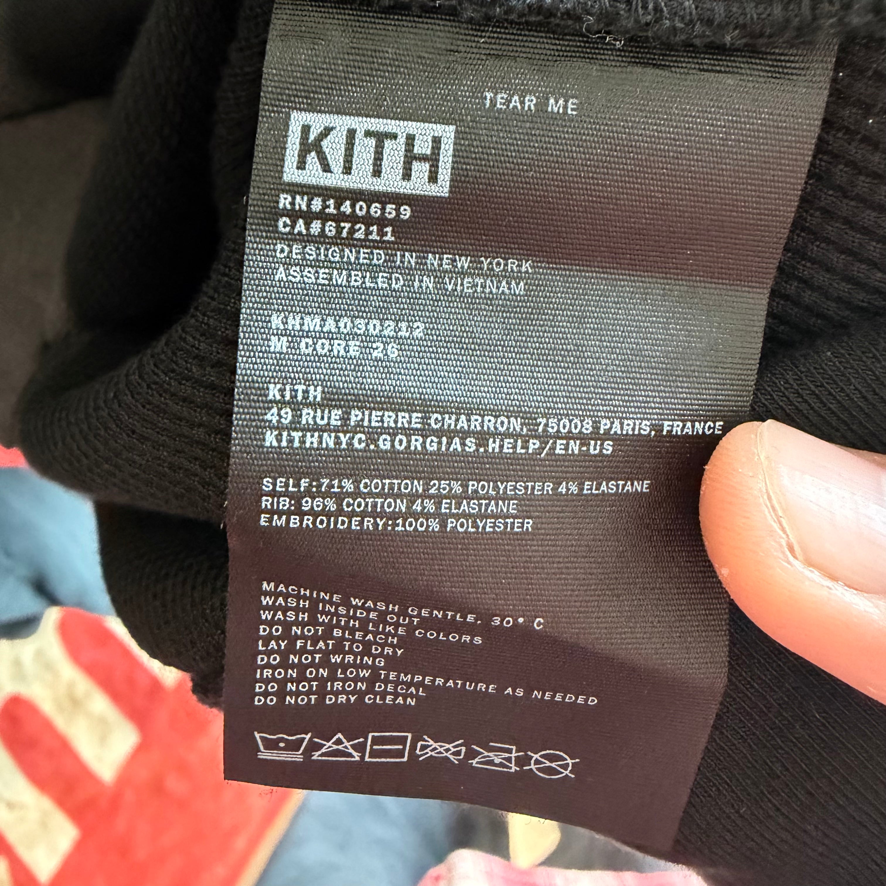 XL Kith Micro Waffle Nelson Rugby