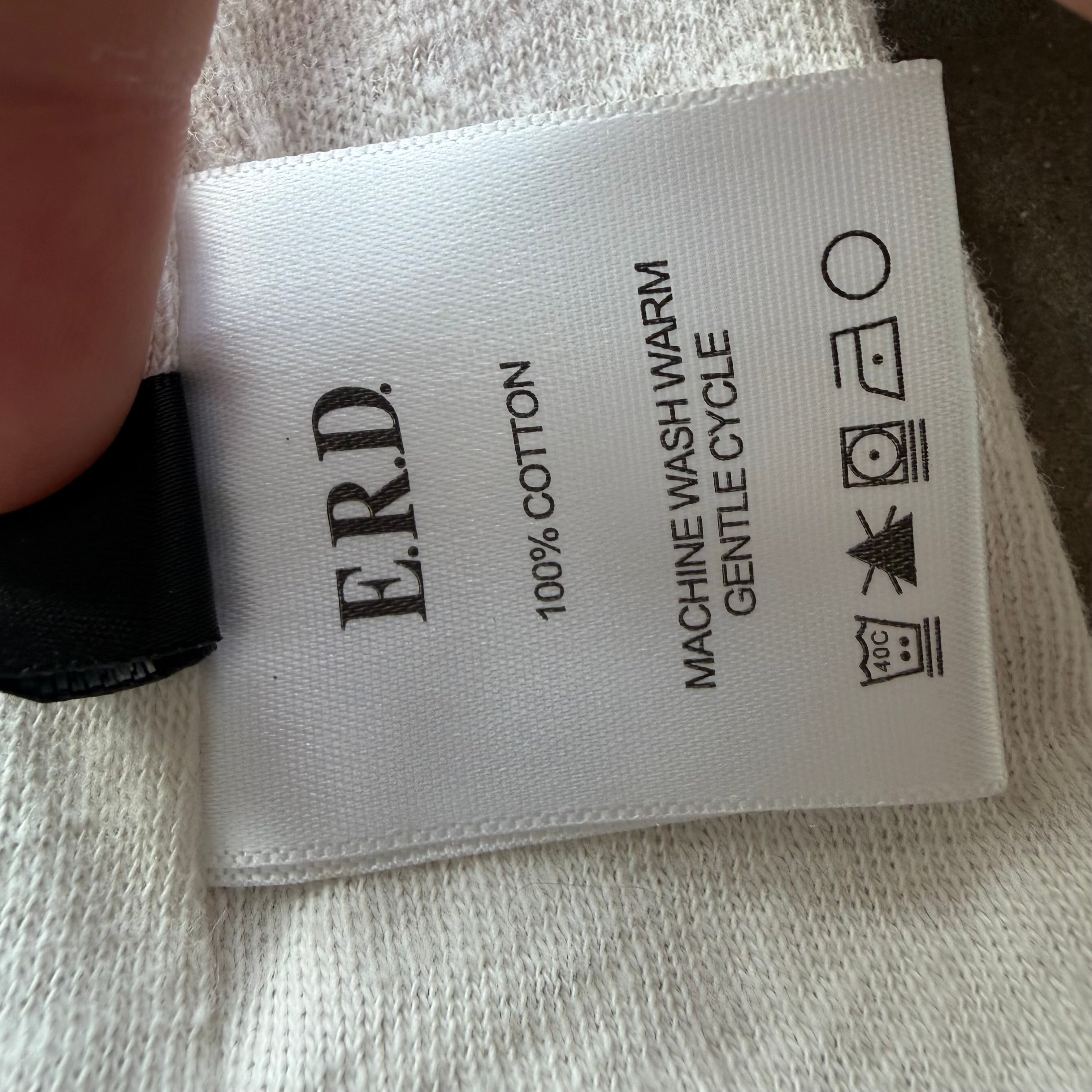 M Enfants Riches Deprimes Reversible Logo Tee White